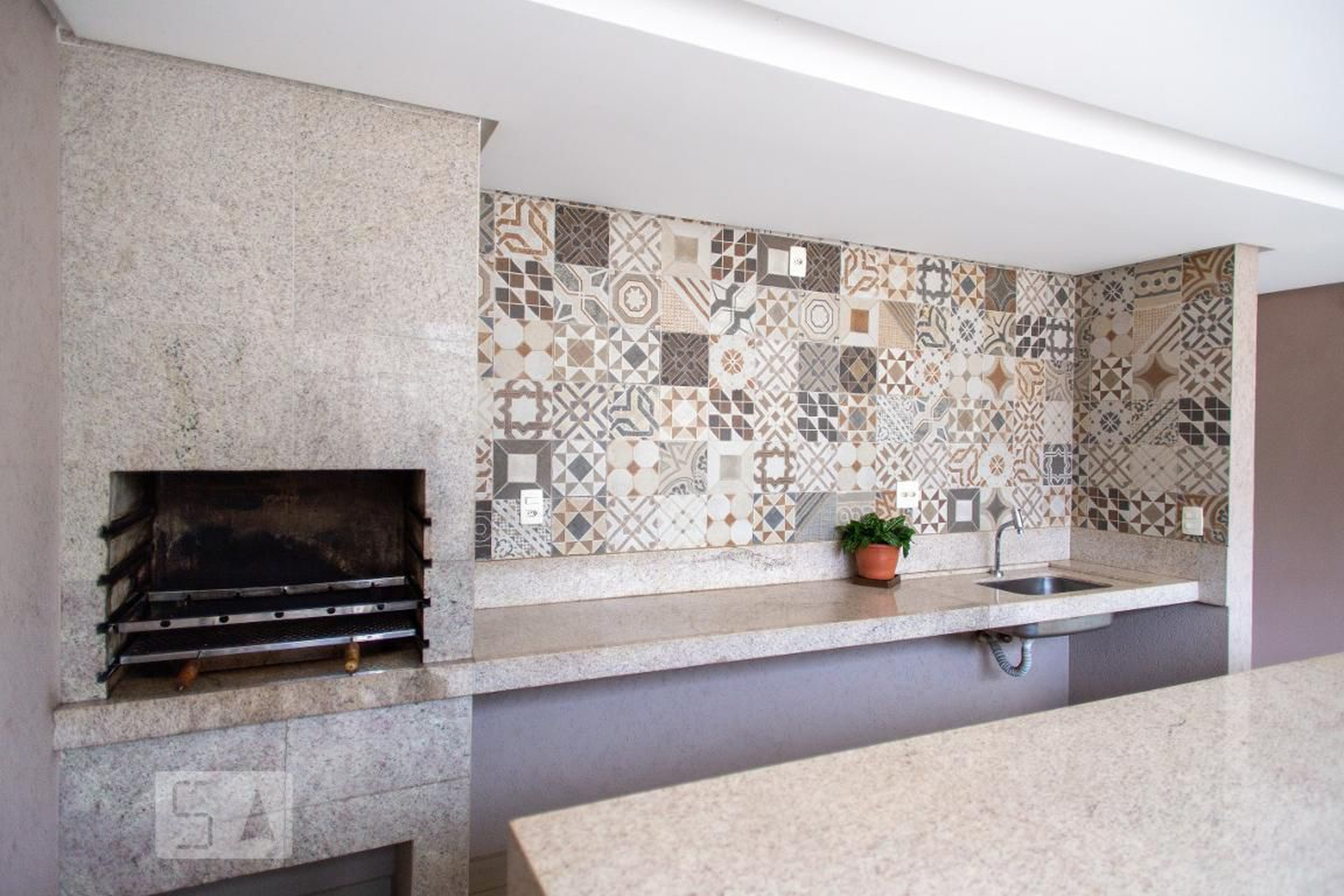 Área Comum - Churrasqueira Condomínio Inquilino