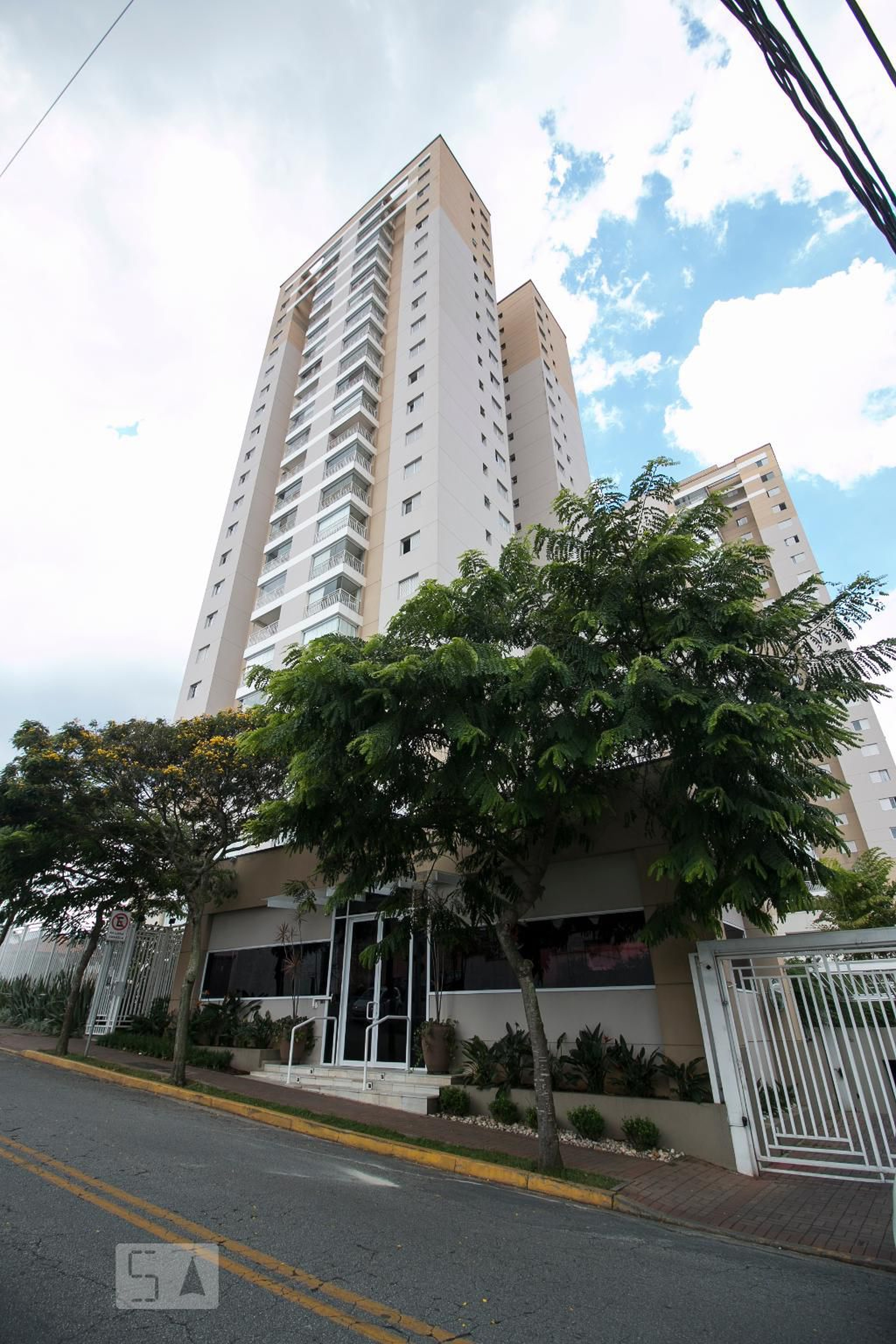 Fachada do Condomínio Condomínio Helbor Spazio Club