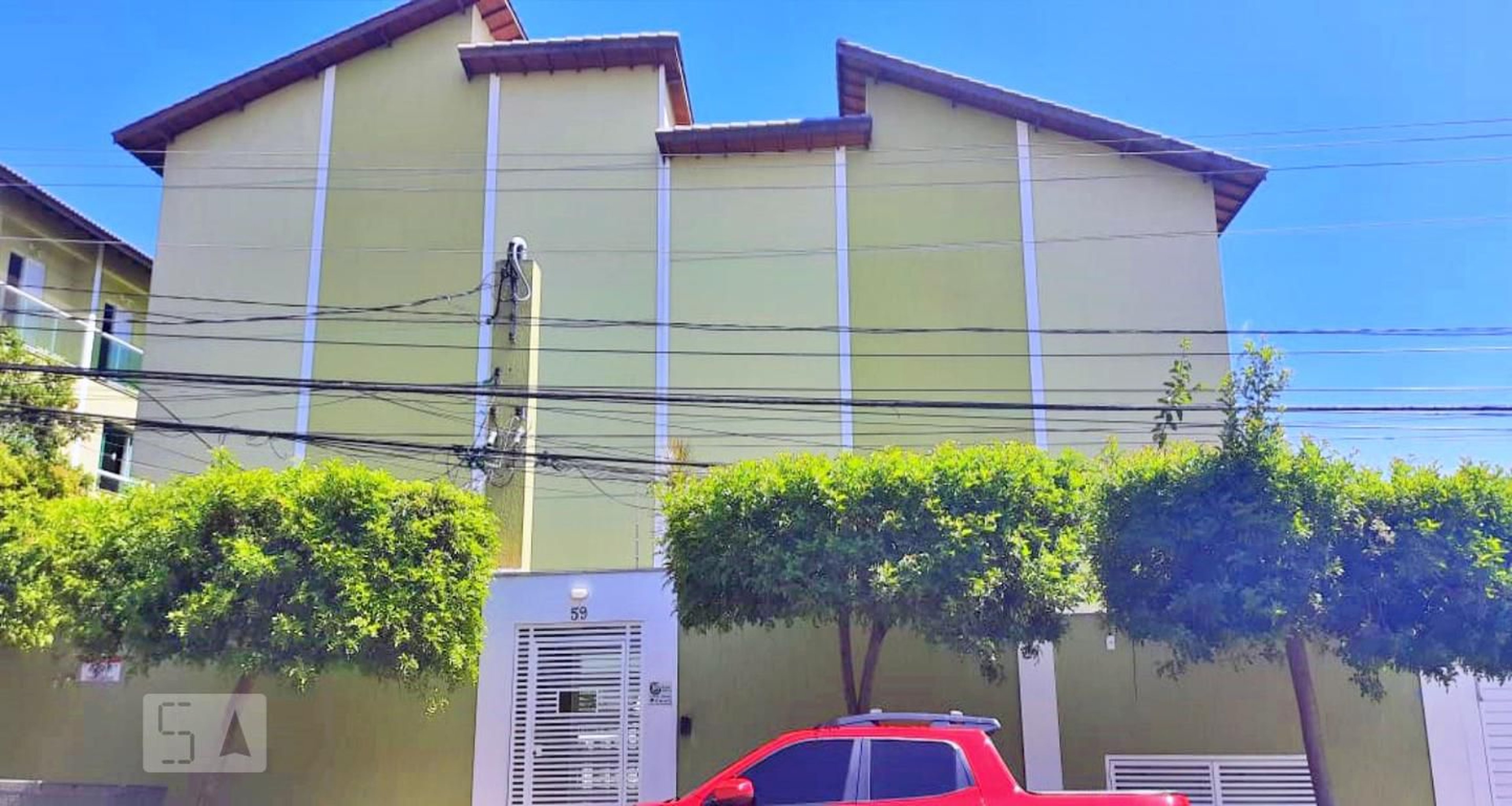 Fachada do Condomínio Condomínio Alvorada