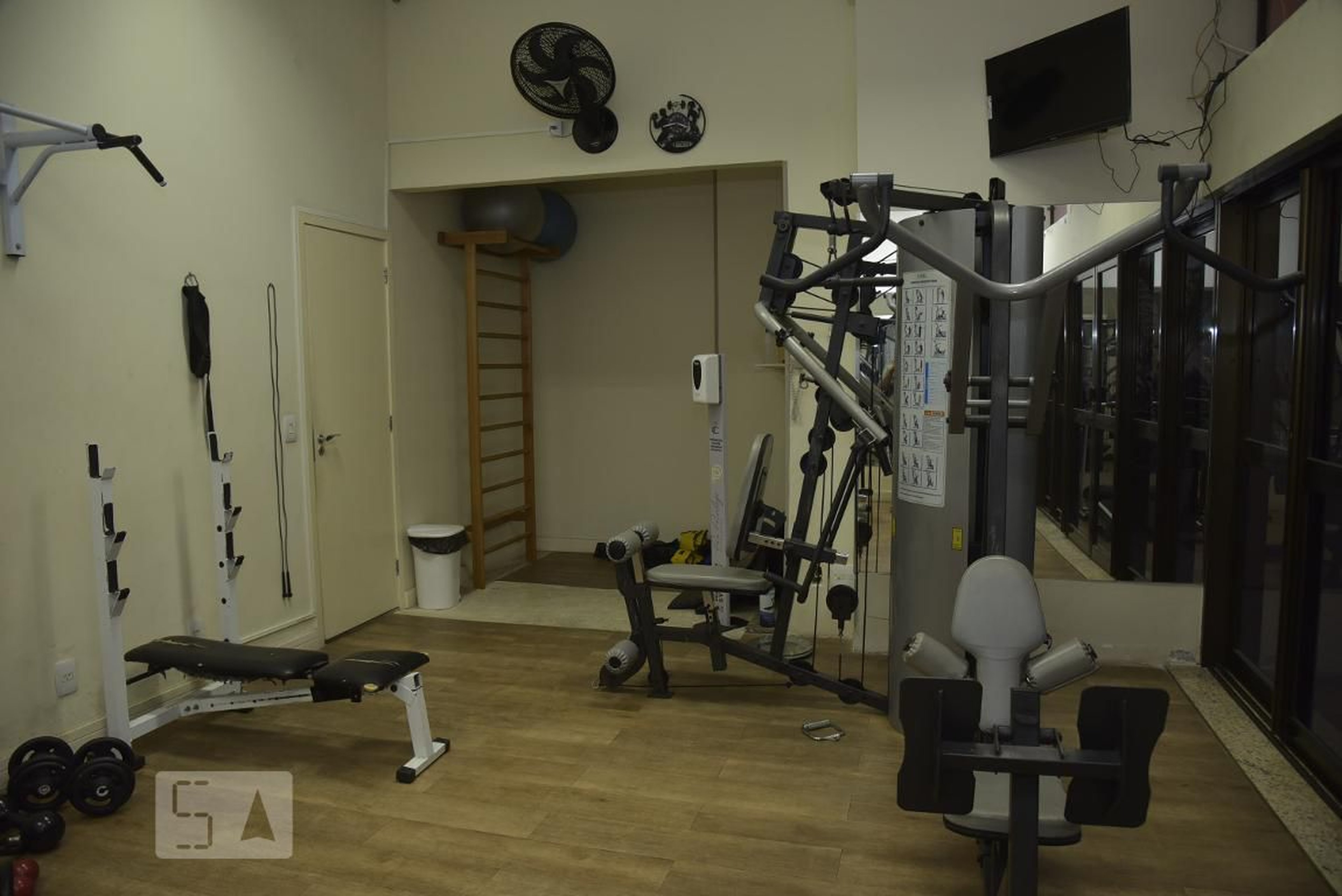 Área comum - Academia - 