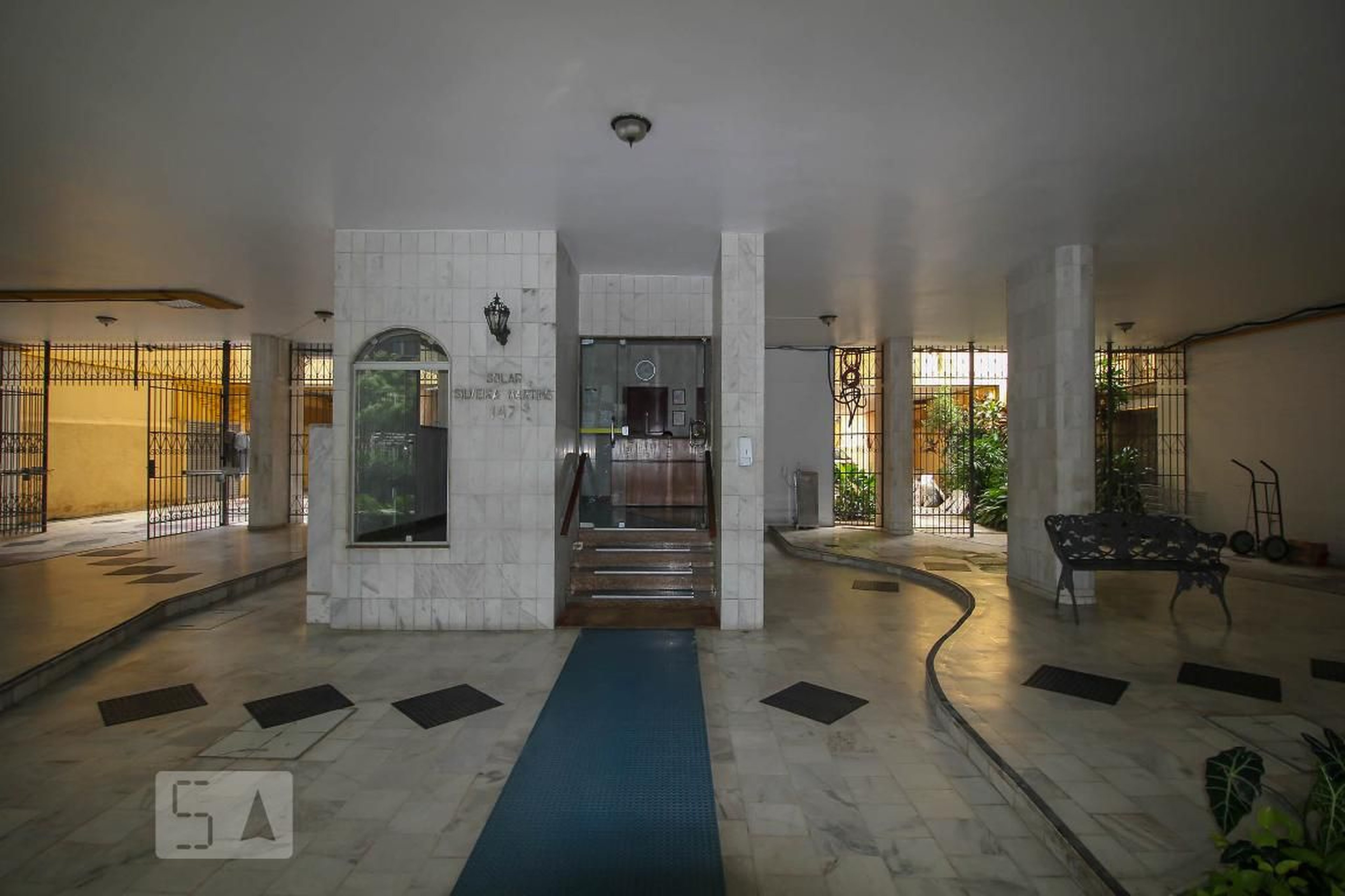 Entrada do Prédio - Edifício Solar Silveira Martins