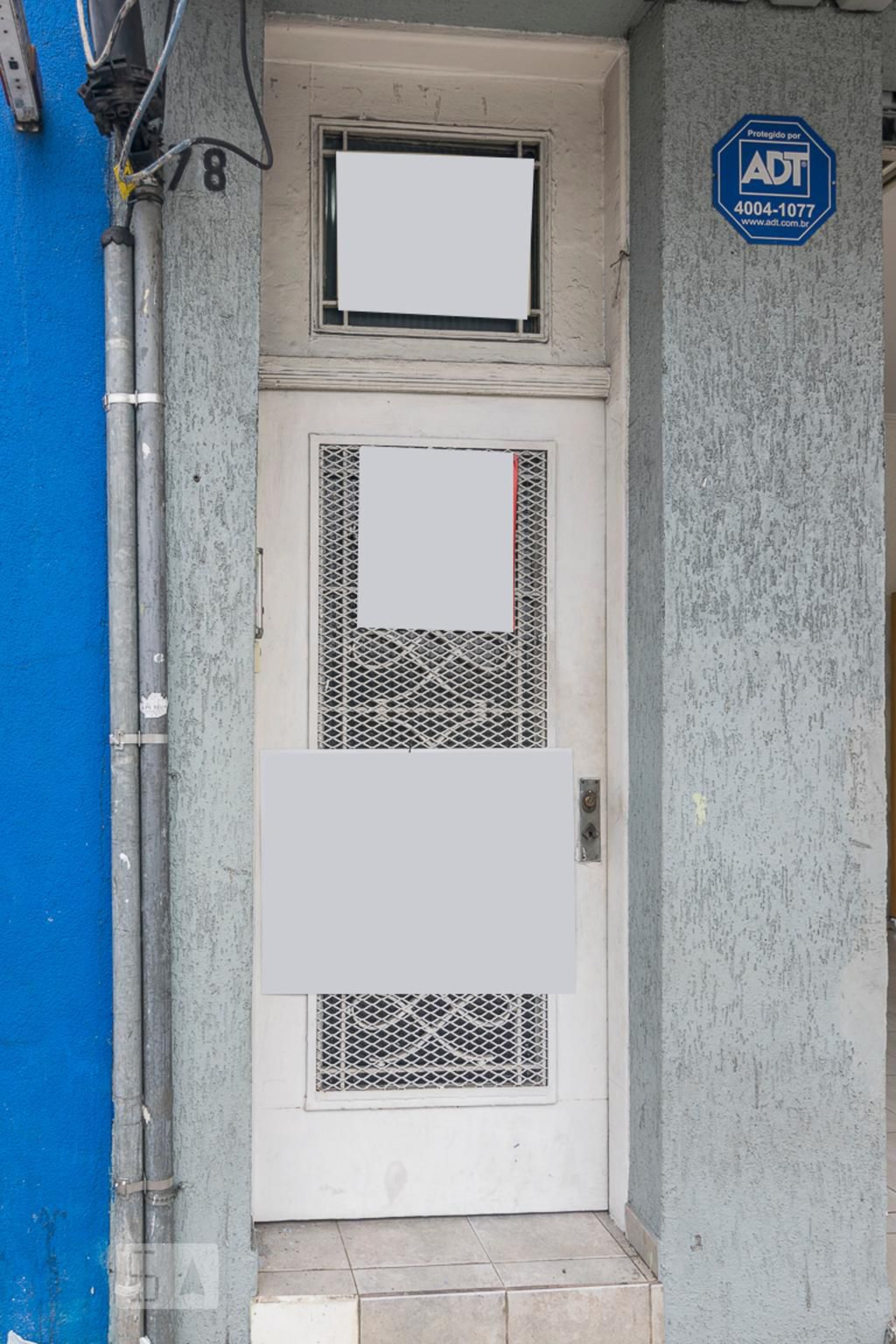 Fachada Condomínio em Rua Coronel Alfredo Flaquer, 578