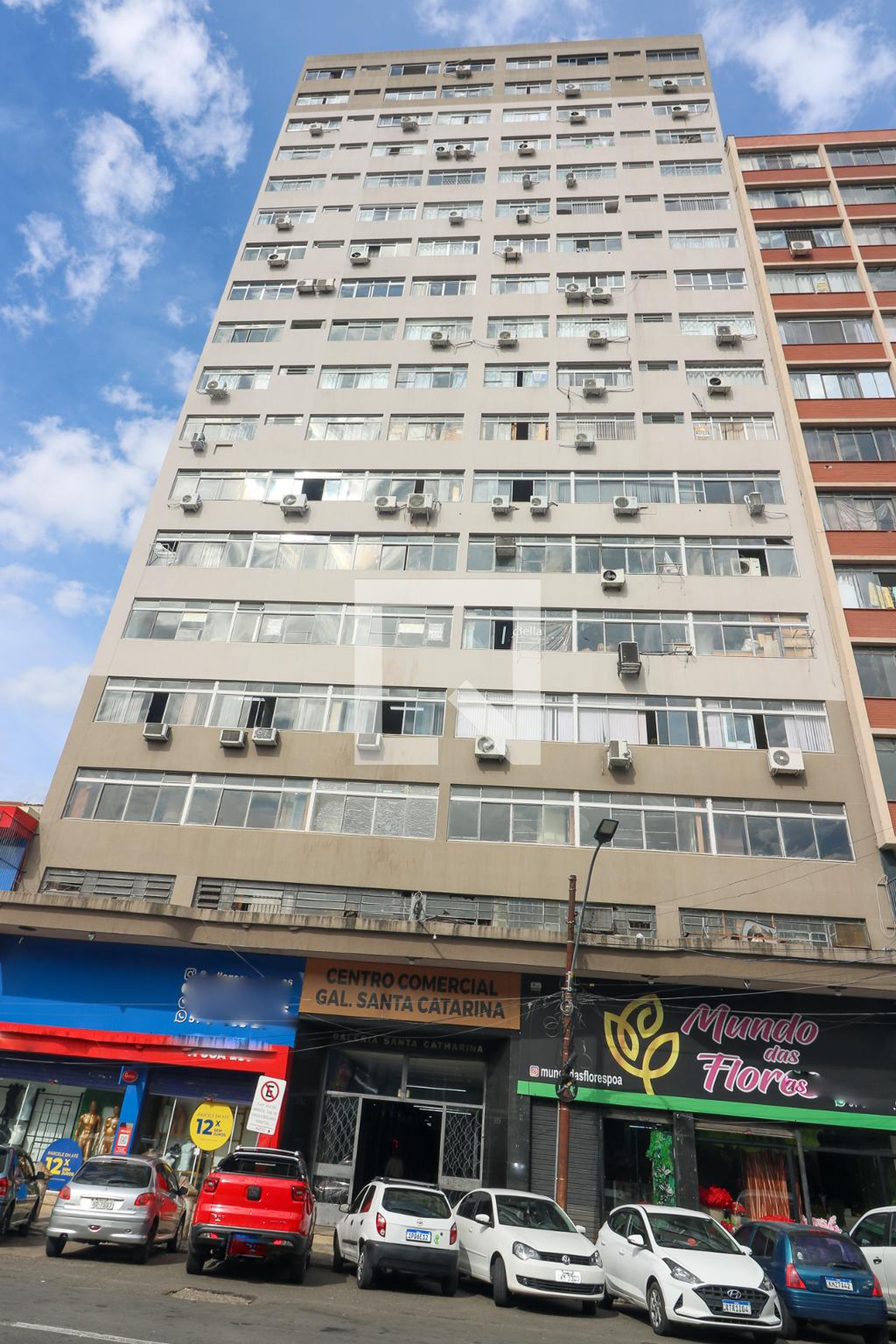 Fachada do Prédio Condomínio Galeria Santa Catarina