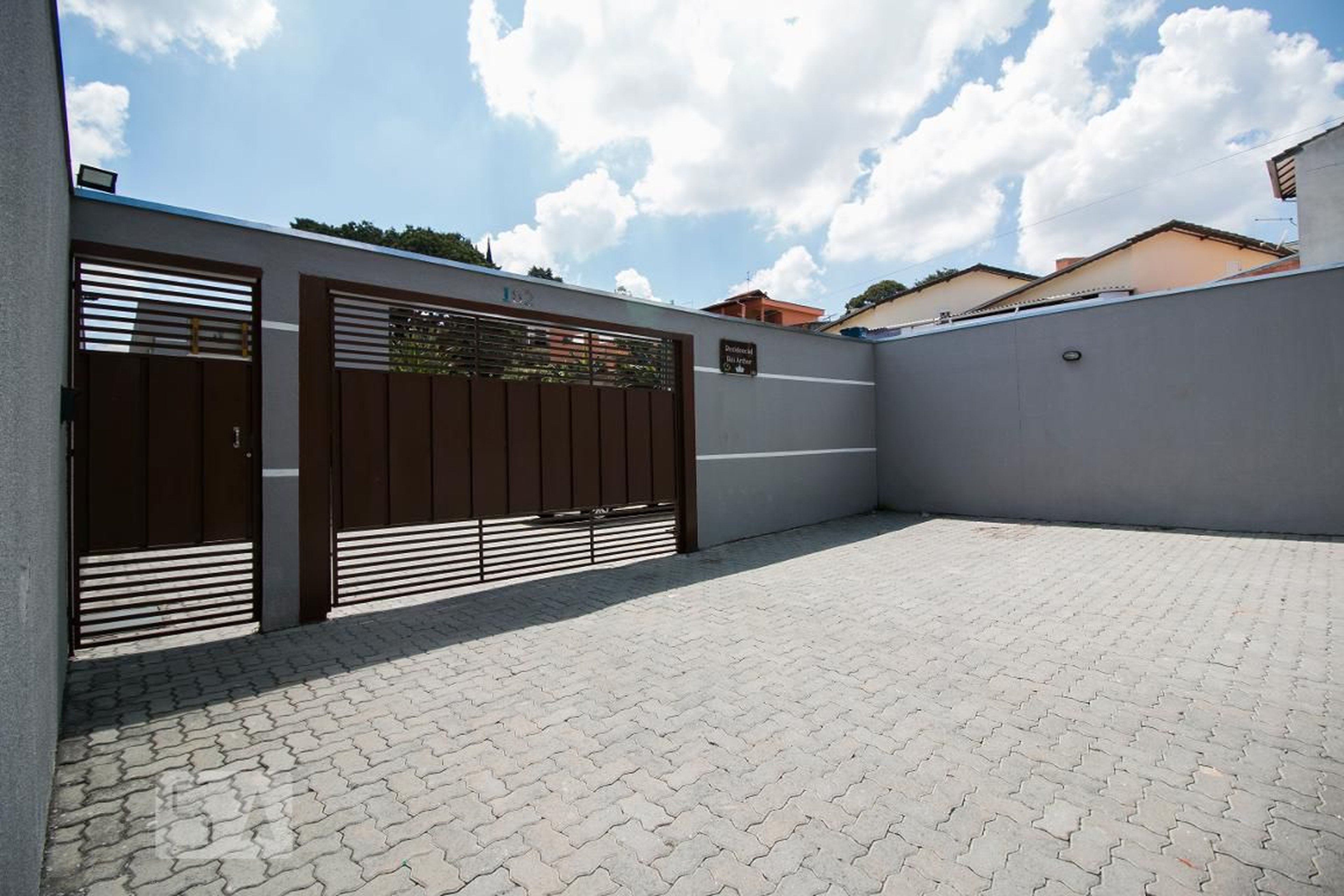 Fachada do Condomínio Residencial Rei Arthur