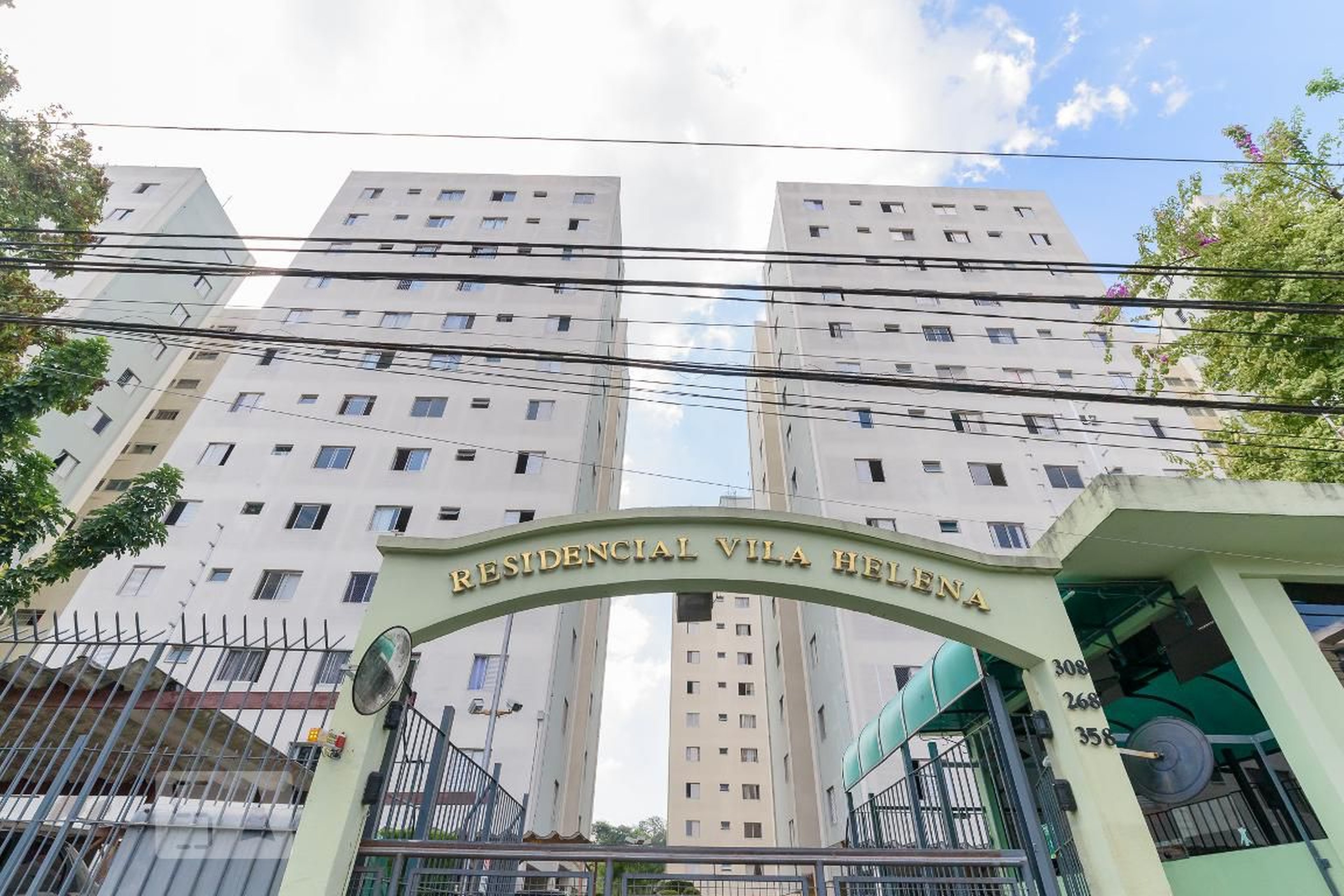 Fachada do Condomínio Condomínio Conjunto Residencial  Vila Helena