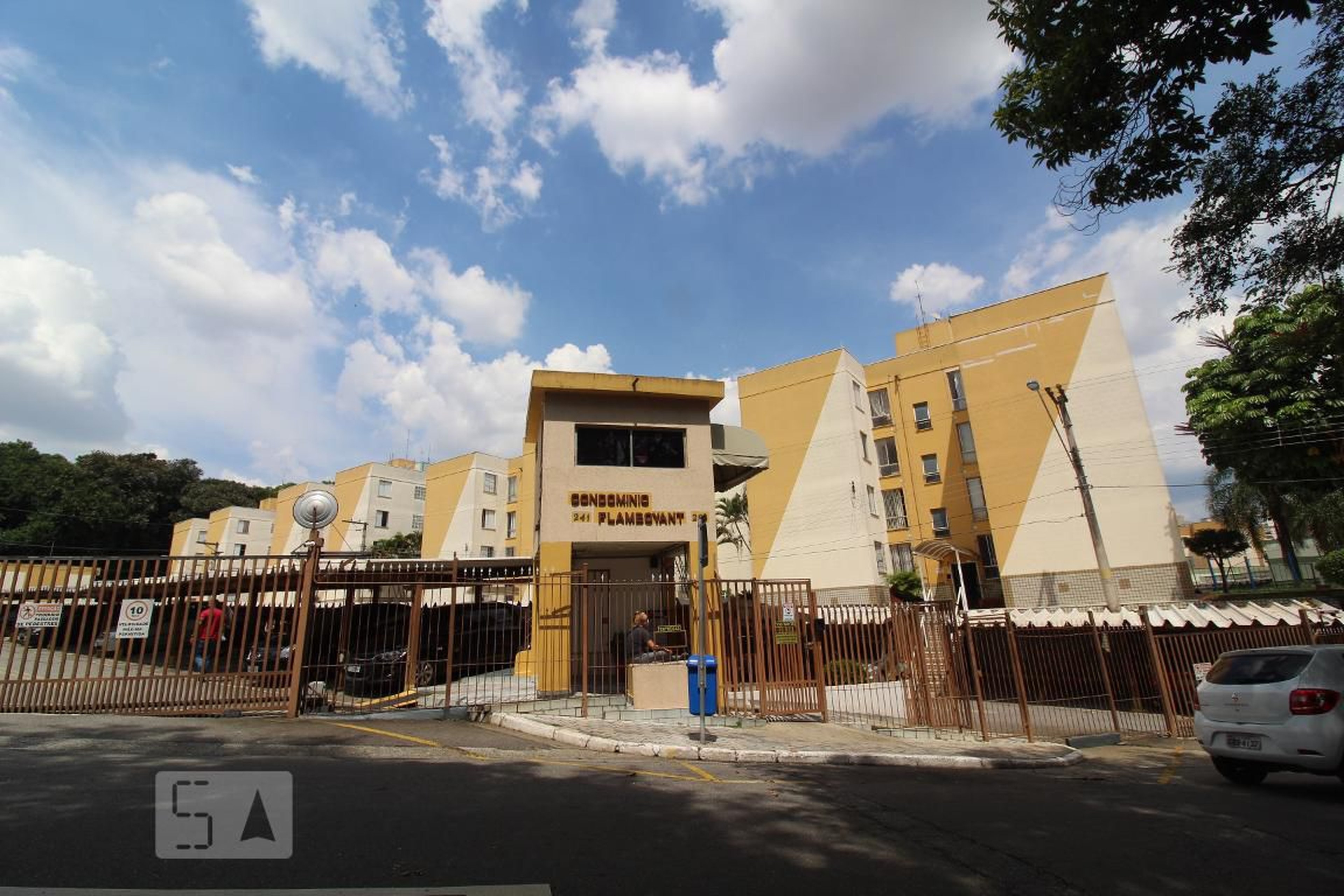 Fachada do condominio Condomínio Flamboyant