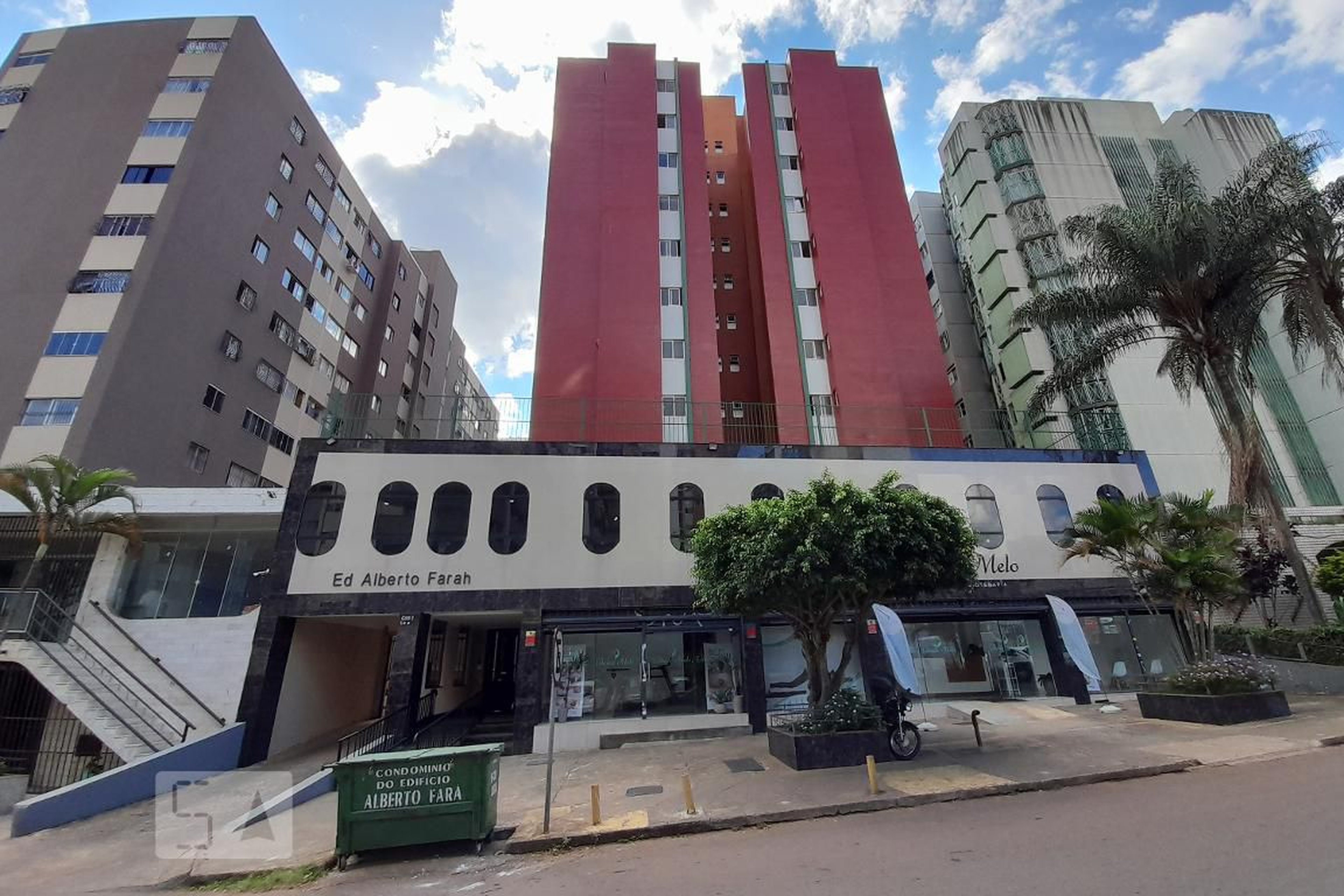 Fachada Condomínio Alberto Farah