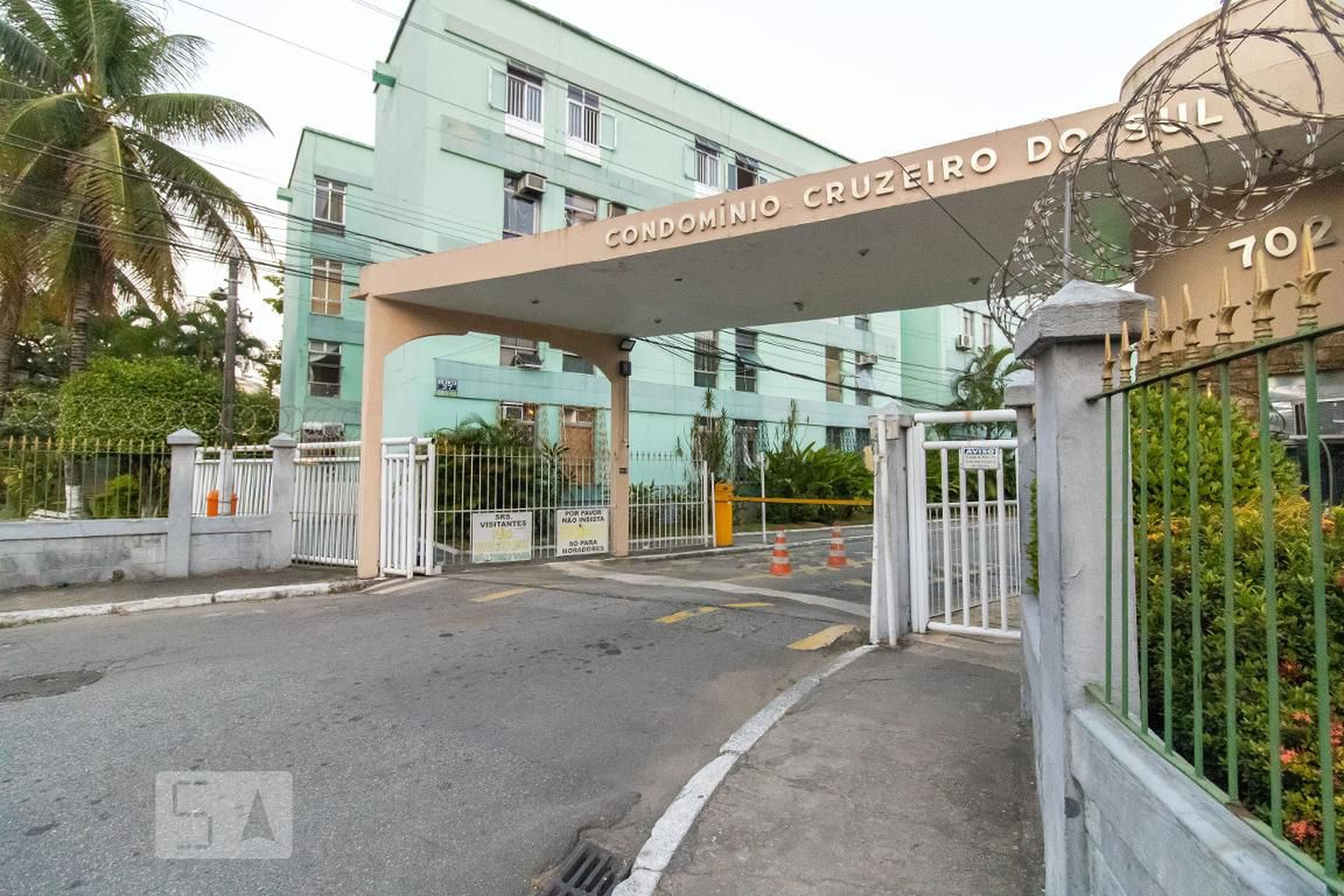 Fachada do Condomínio Condomínio Cruzeiro do Sul
