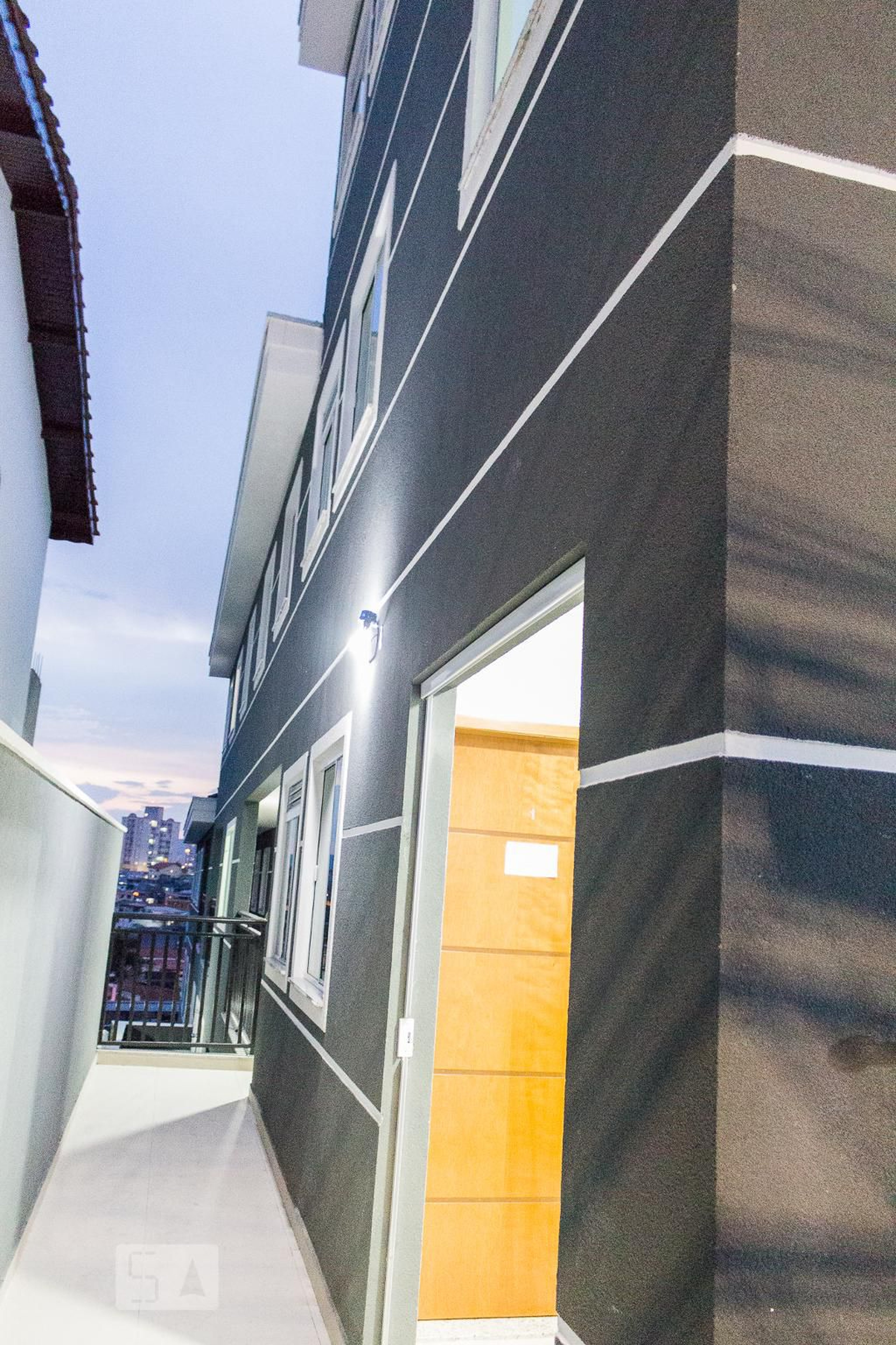 Fachada do Condomínio Residencial Claudionor Barbieri