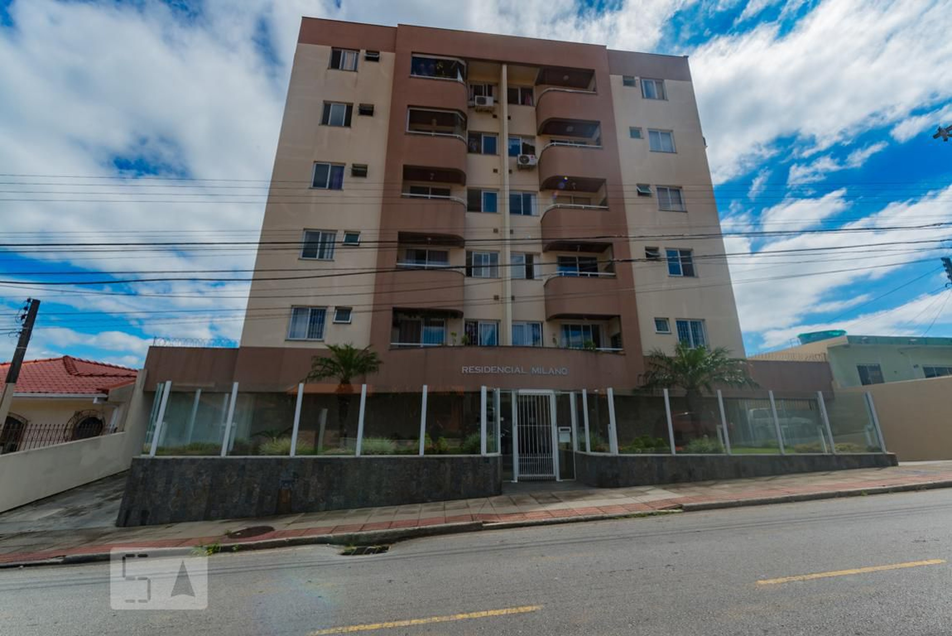Fachada Condomínio Edif Residencial Milano