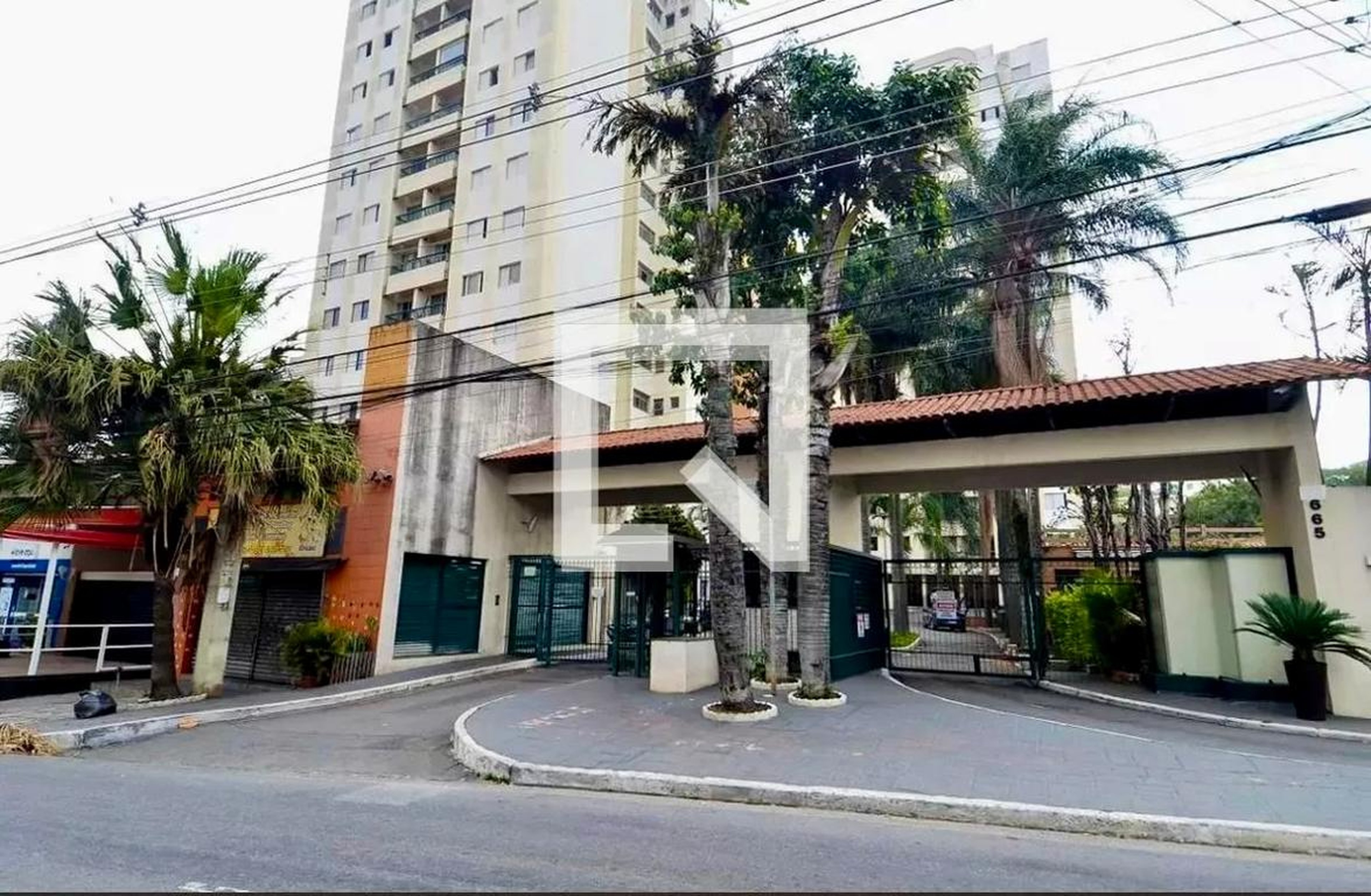 Fachada do Prédio Condomínio Jardim das Flores
