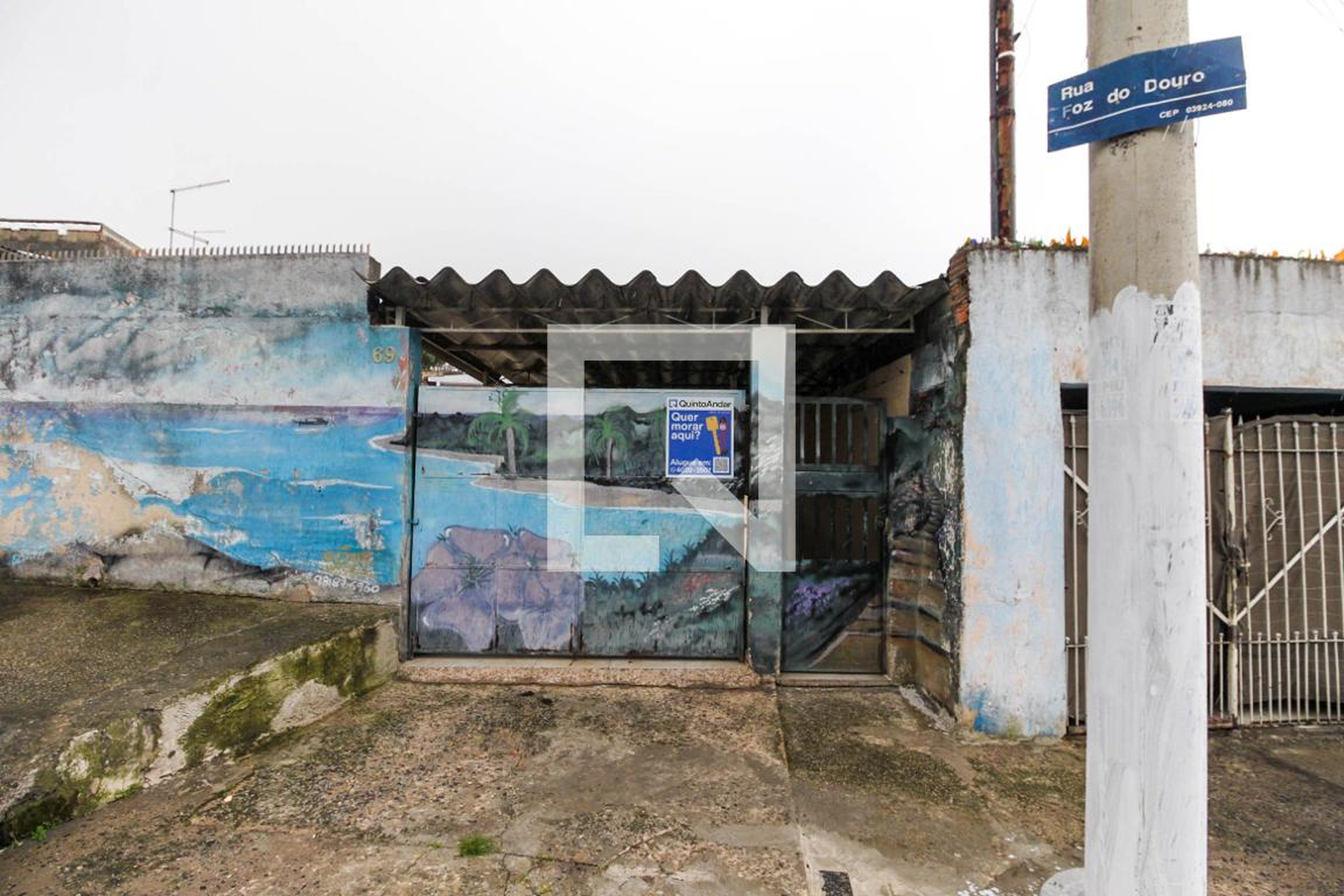 Fachada Condomínio em Rua Foz do Douro, 69