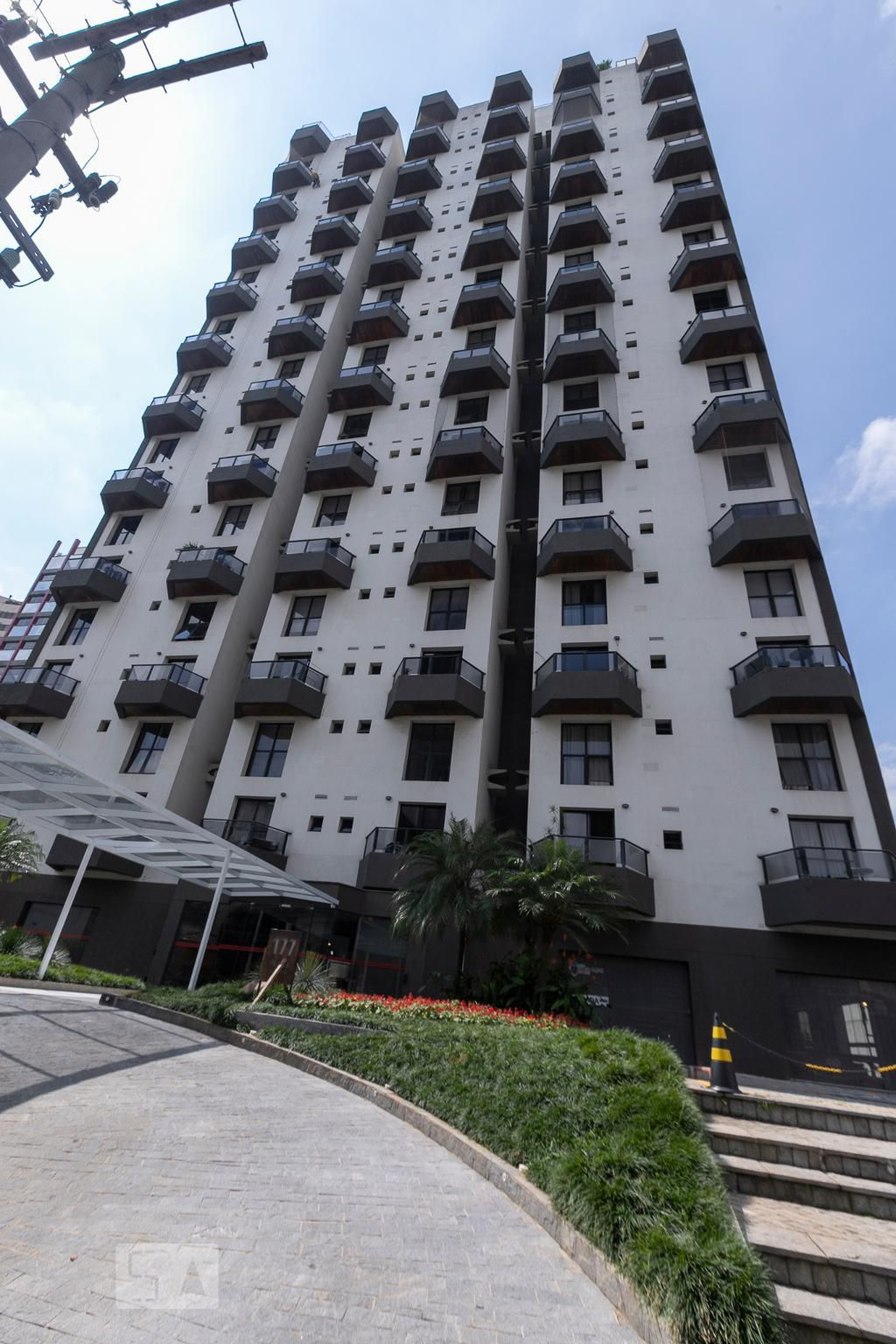 Fachada Condomínio em Avenida Moema 177, 202
