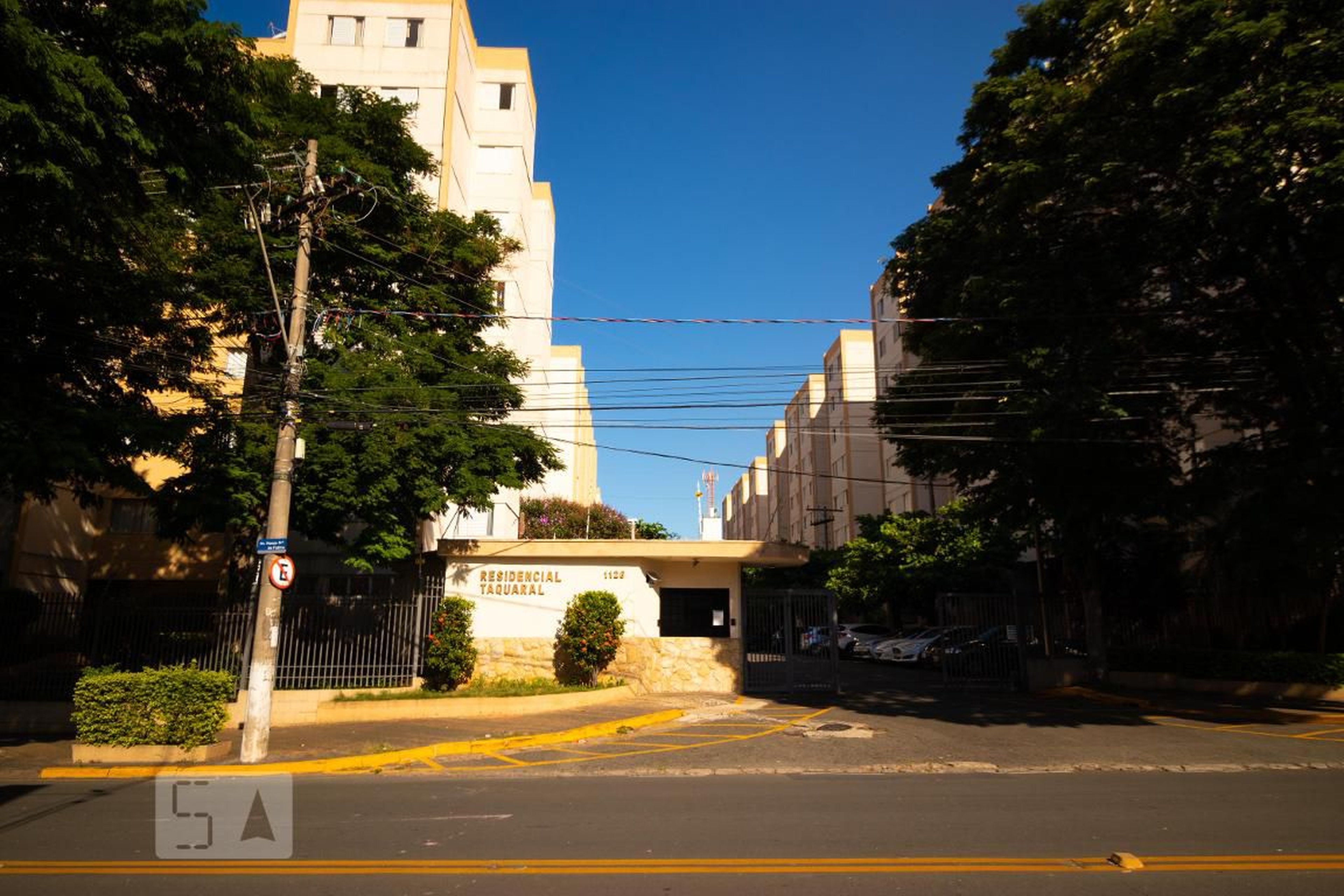 Fachada Condomínio em Avenida Nossa Senhora de Fátima, 1124