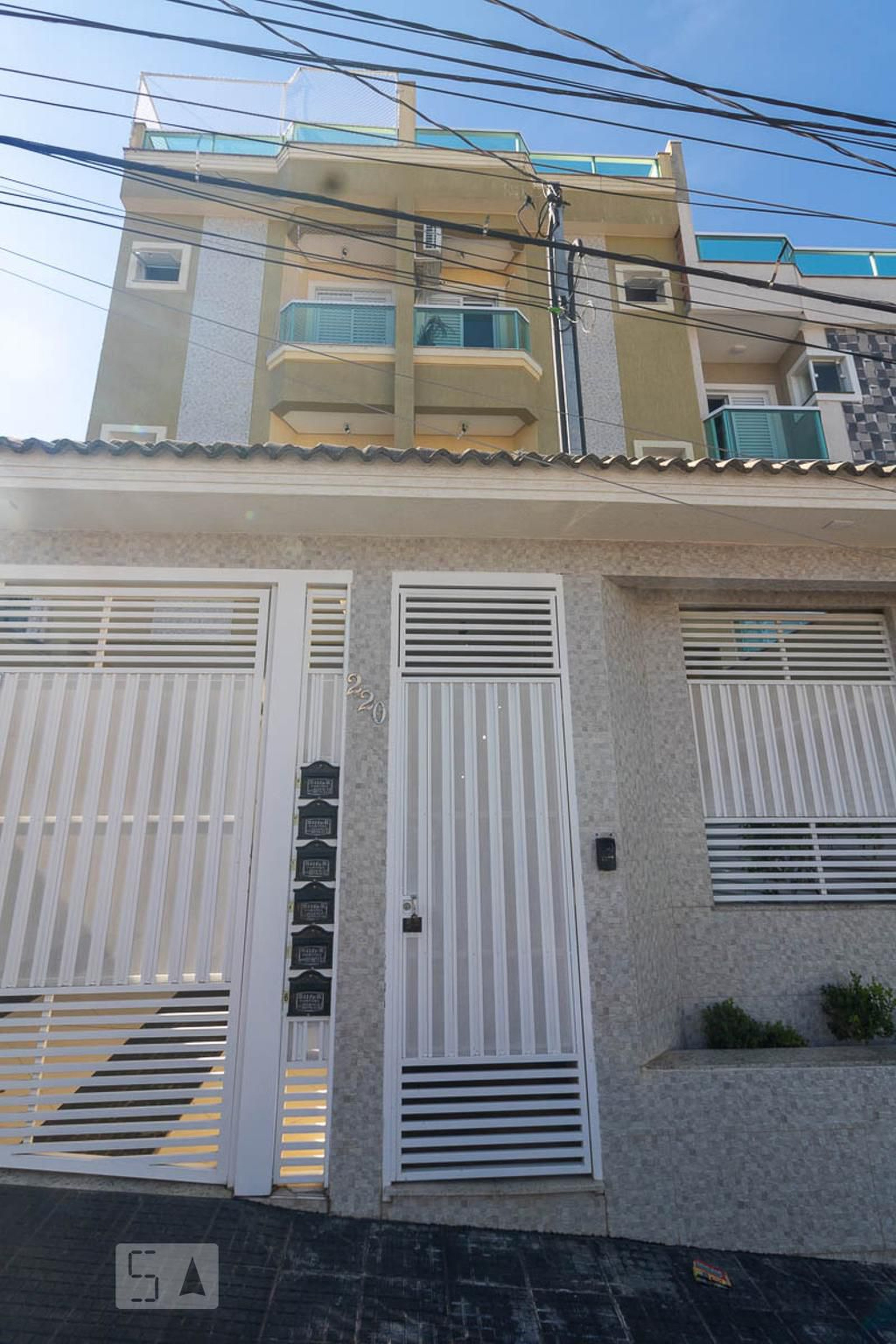 Fachada do Prédio Residencial Rio Claro