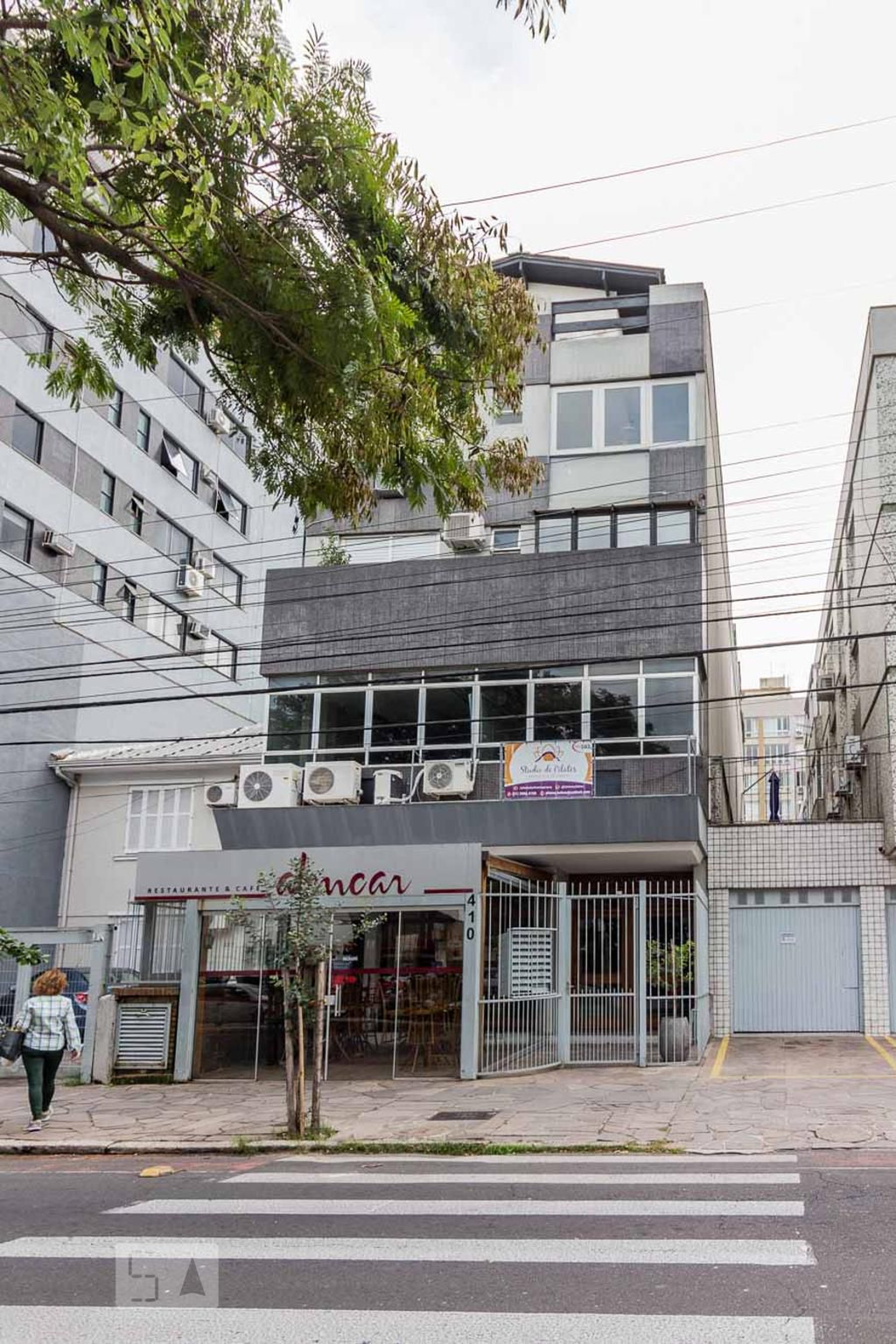 Fachada Condomínio em Rua José de Alencar, 412