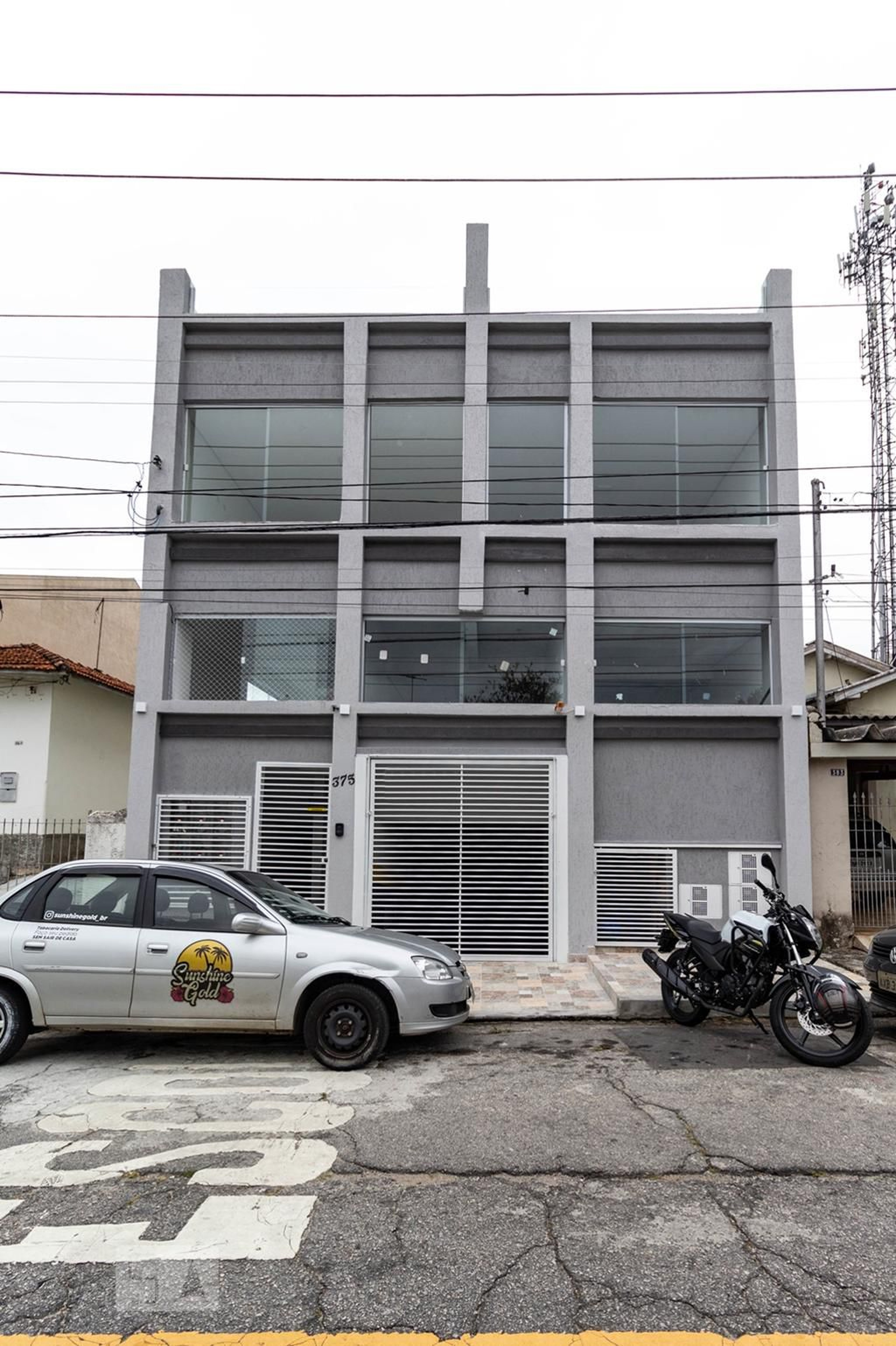 Fachada Condomínio em Rua Beijui, 375