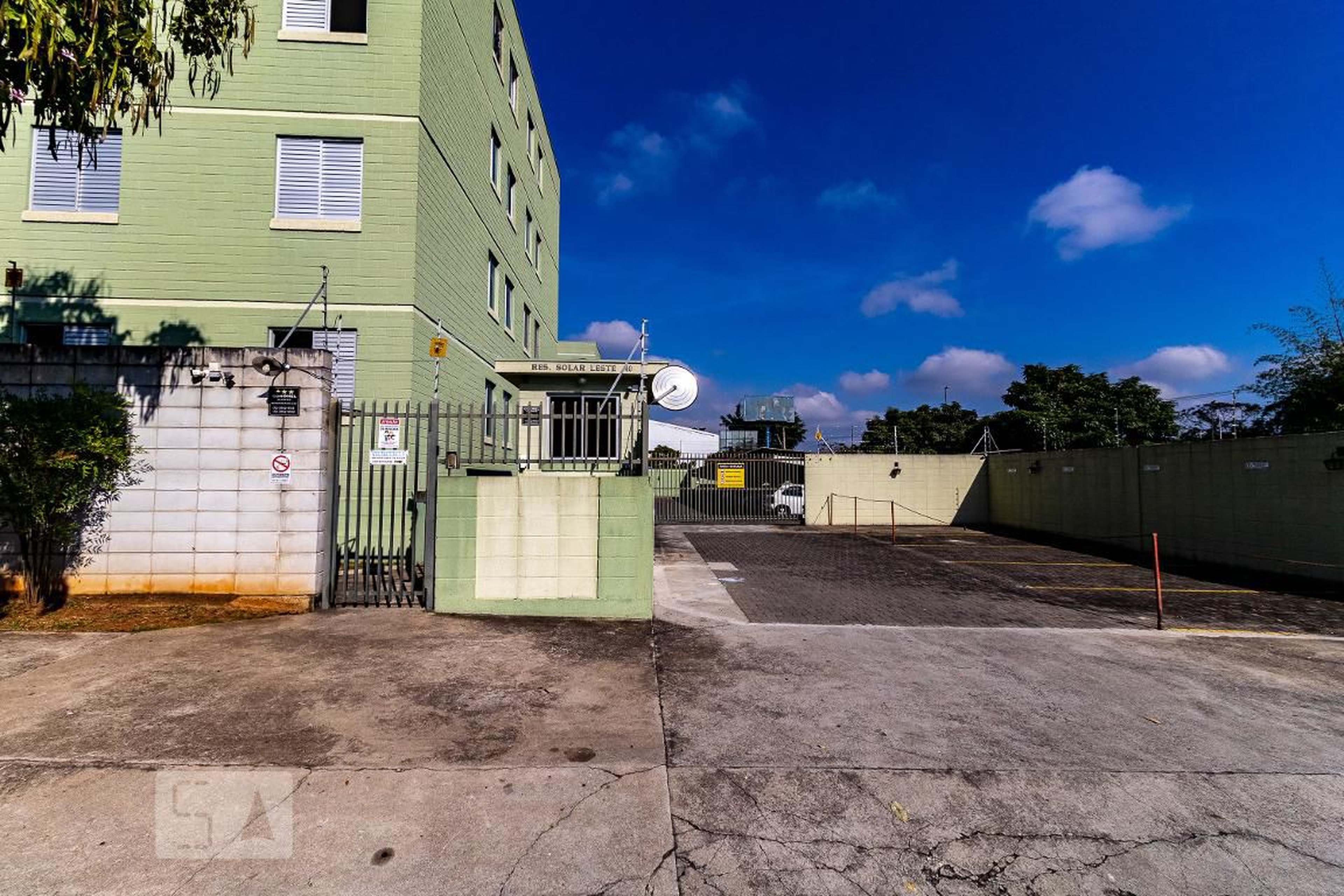 Fachada do Condomínio Residencial Solar Leste