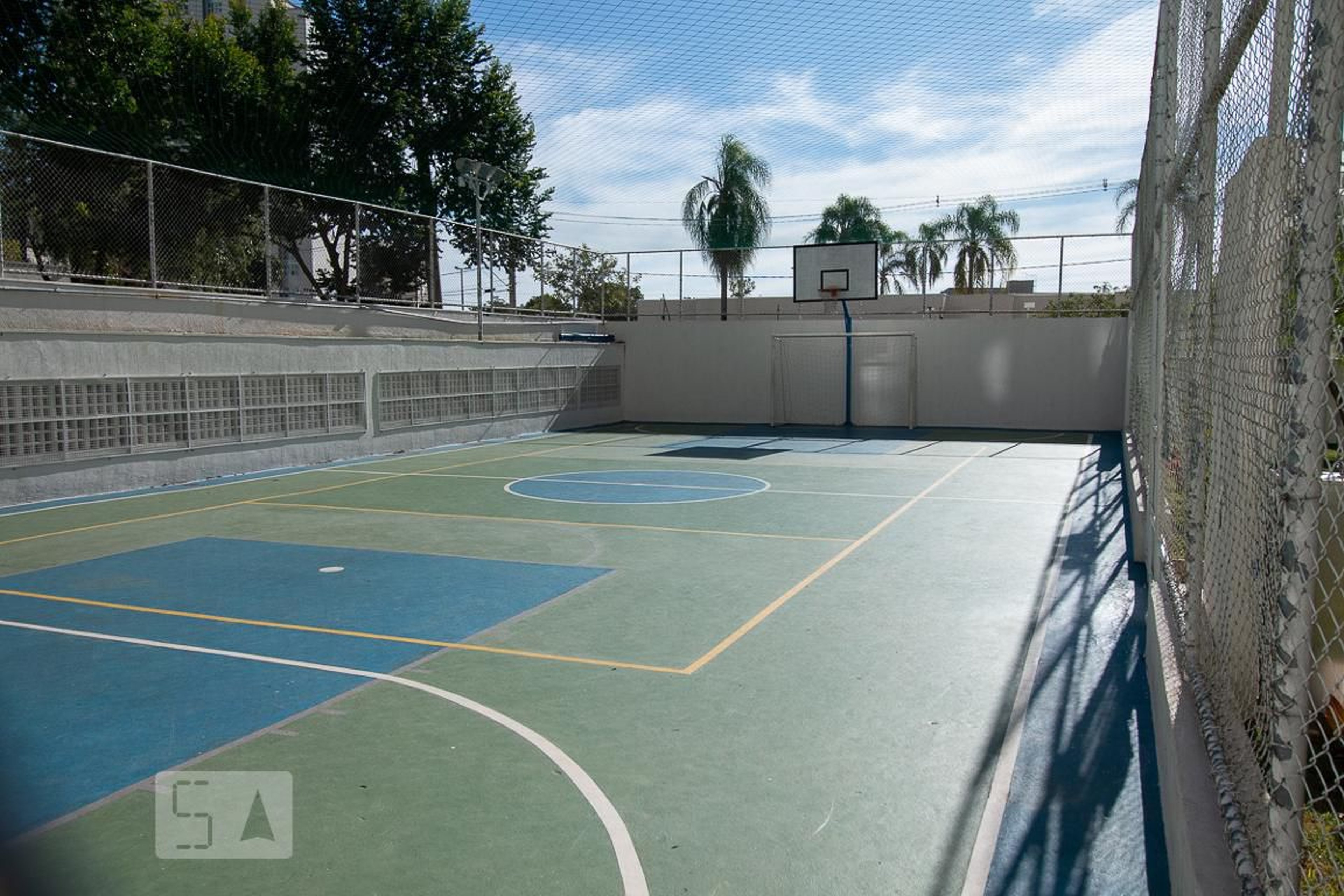 Quadra Esportiva - Pátio  Clube