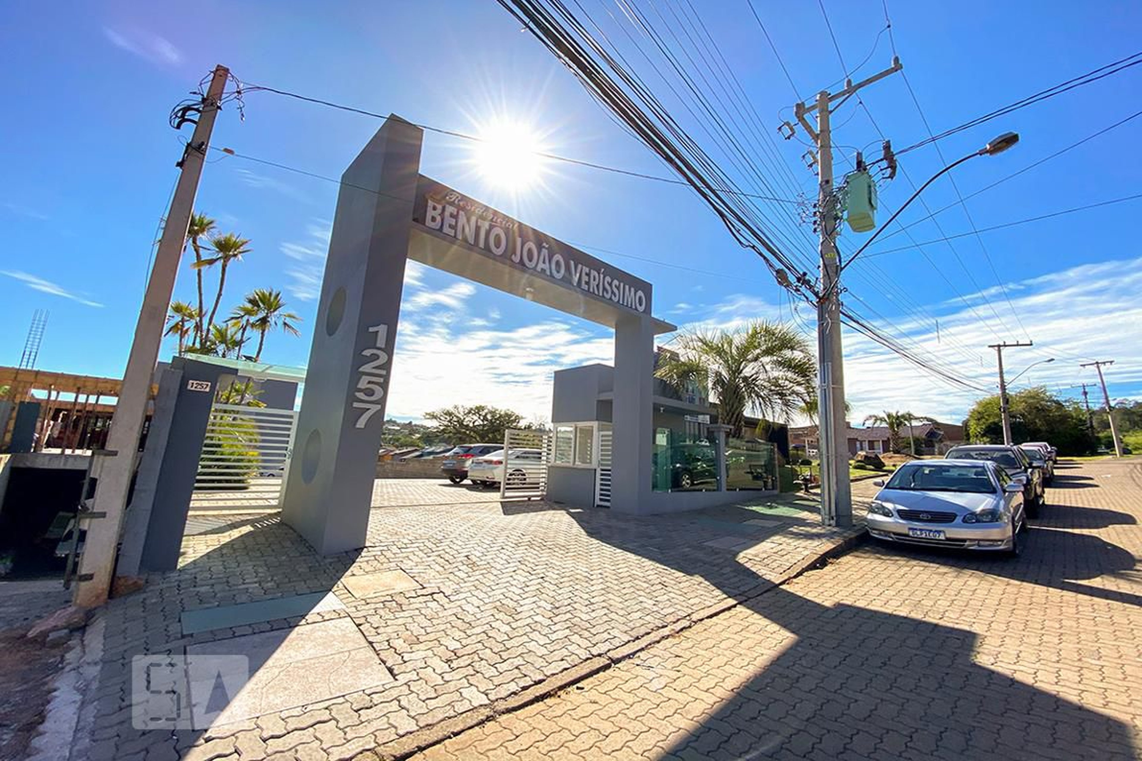 Fachada do Condomínio Residencial Bento João Veríssimo