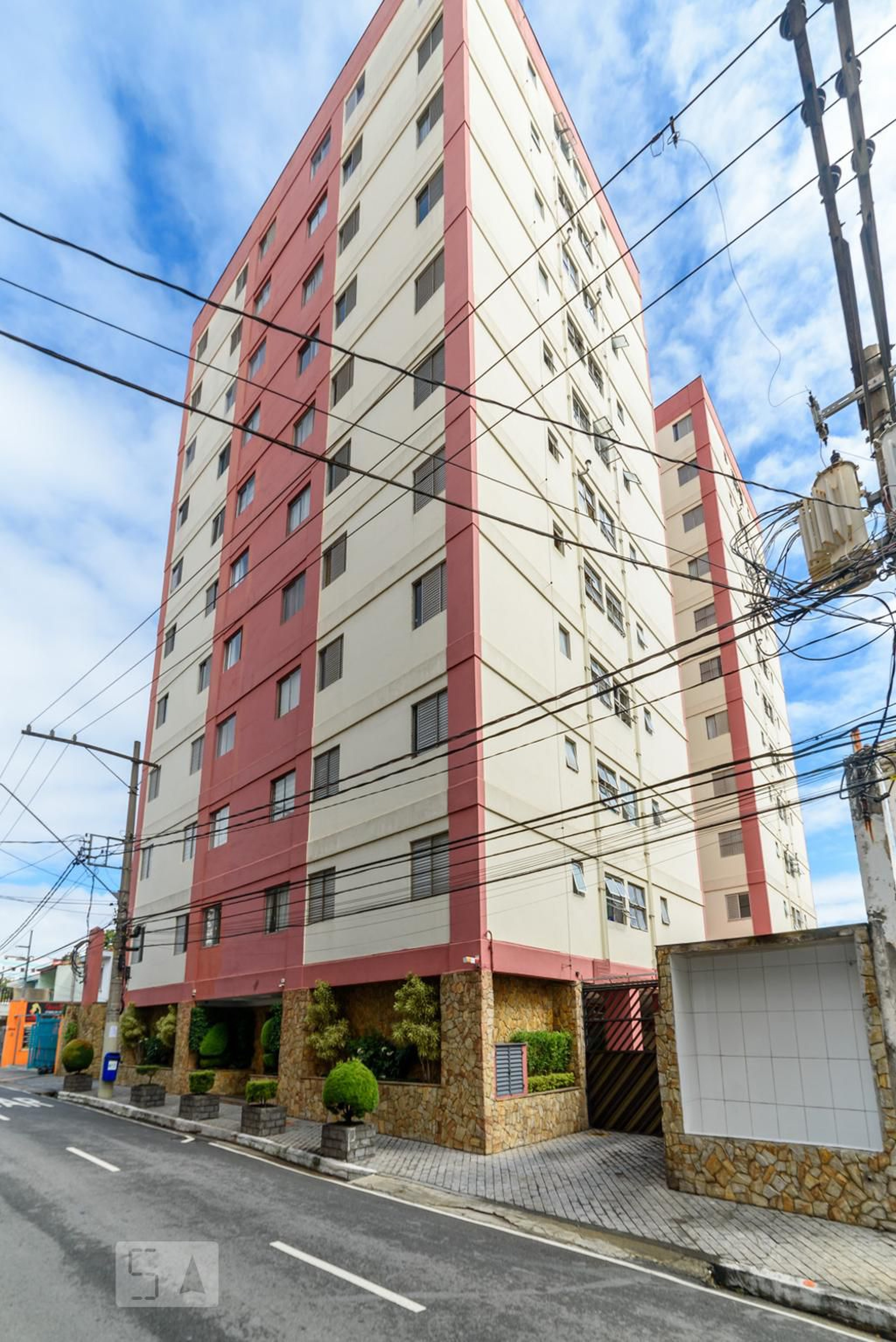 Fachada do Condomínio Edifício Conjunto Florence