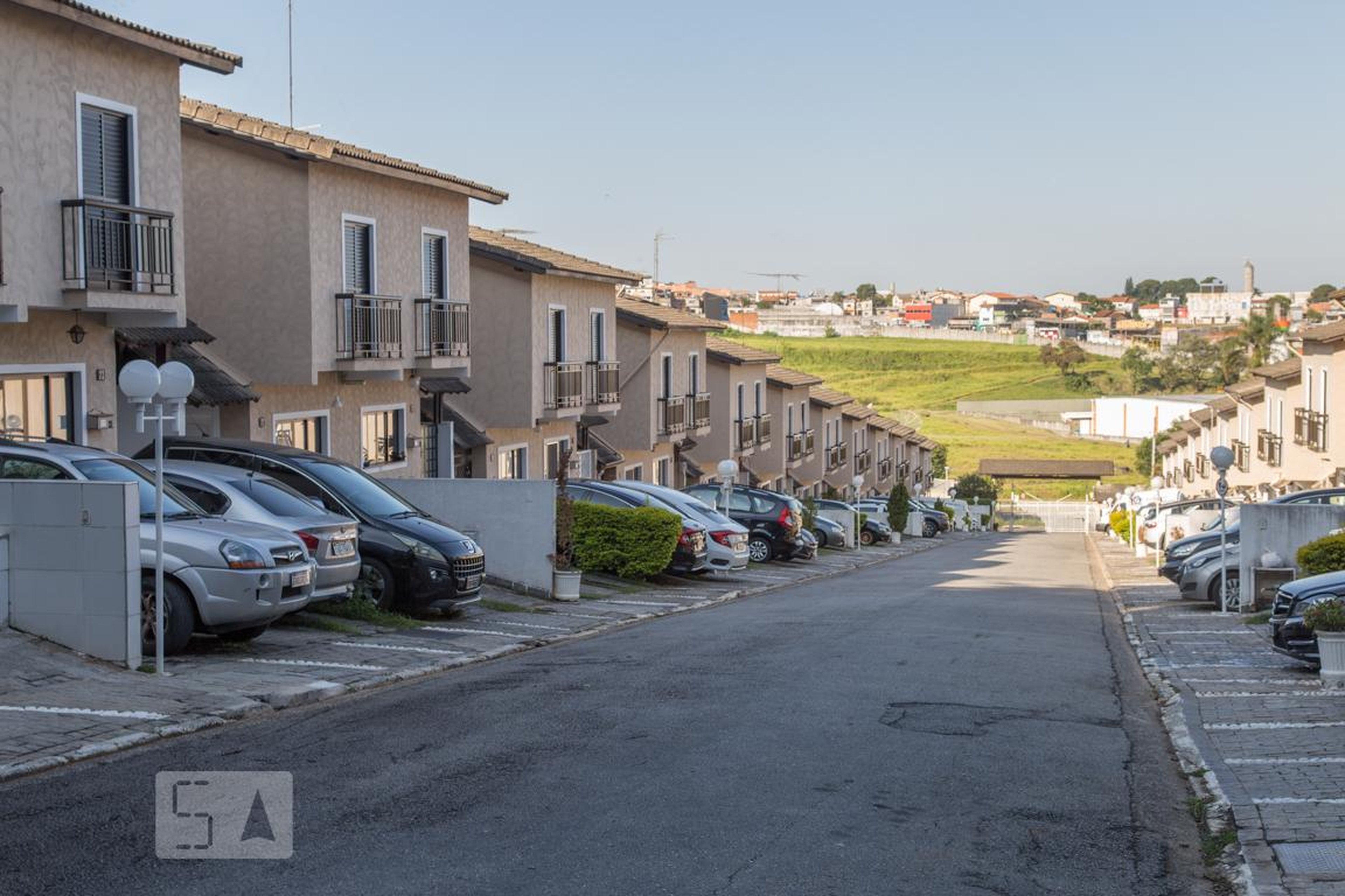 Fachada do Condomínio Residencial Viana