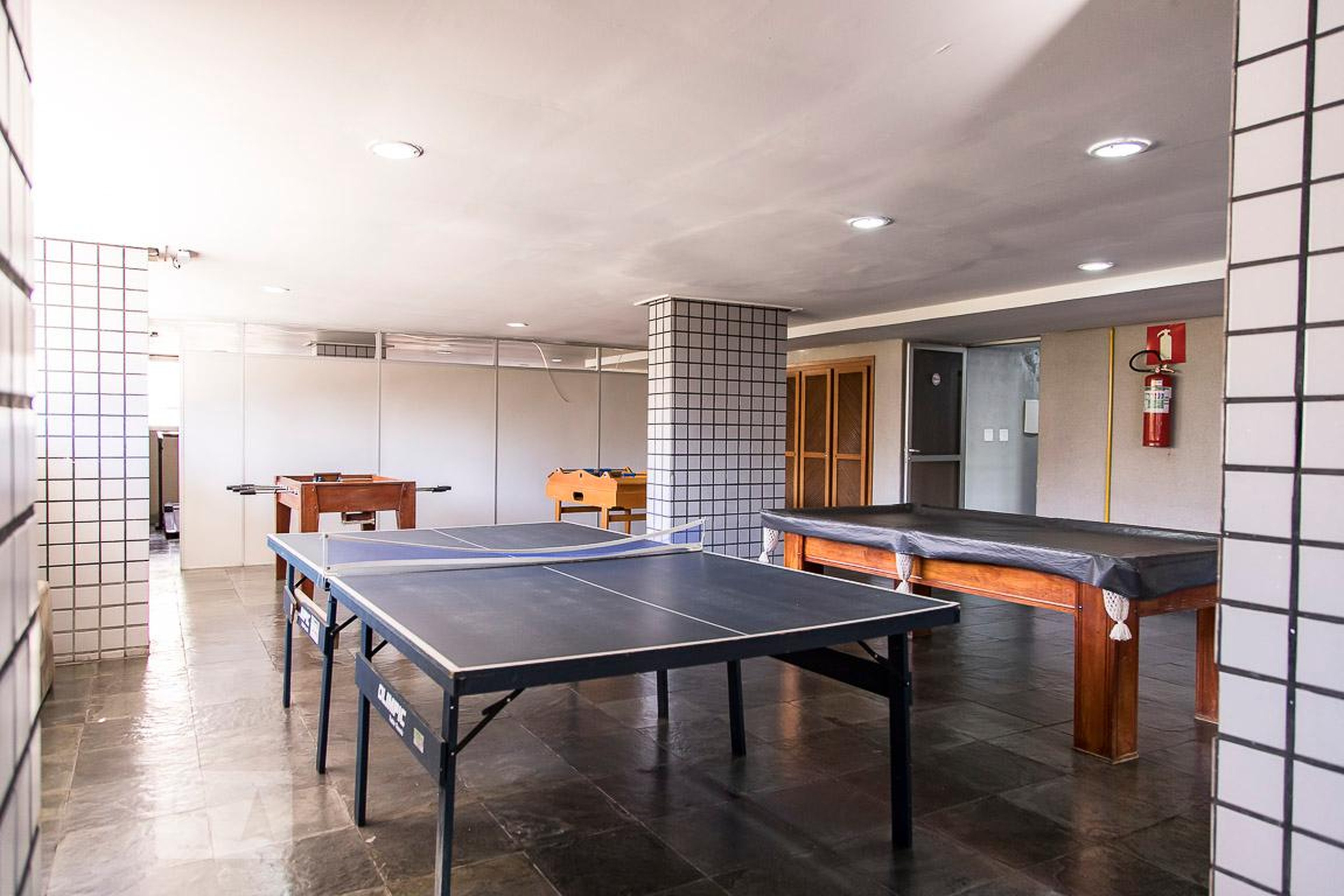 Salão de jogos - Edifício Marilia de Direceu