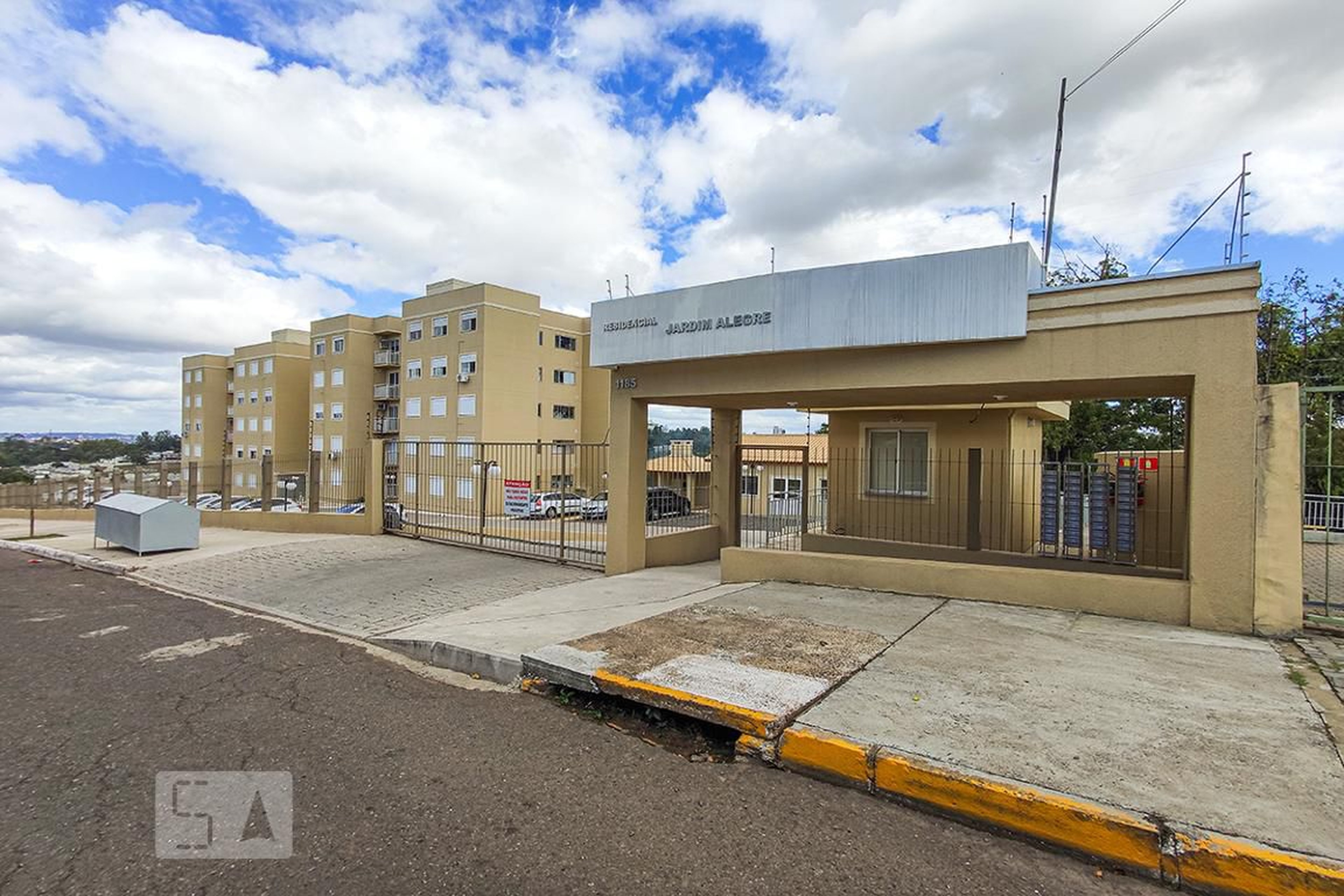 Fachada do Condomínio Residencial Jardim Alegre