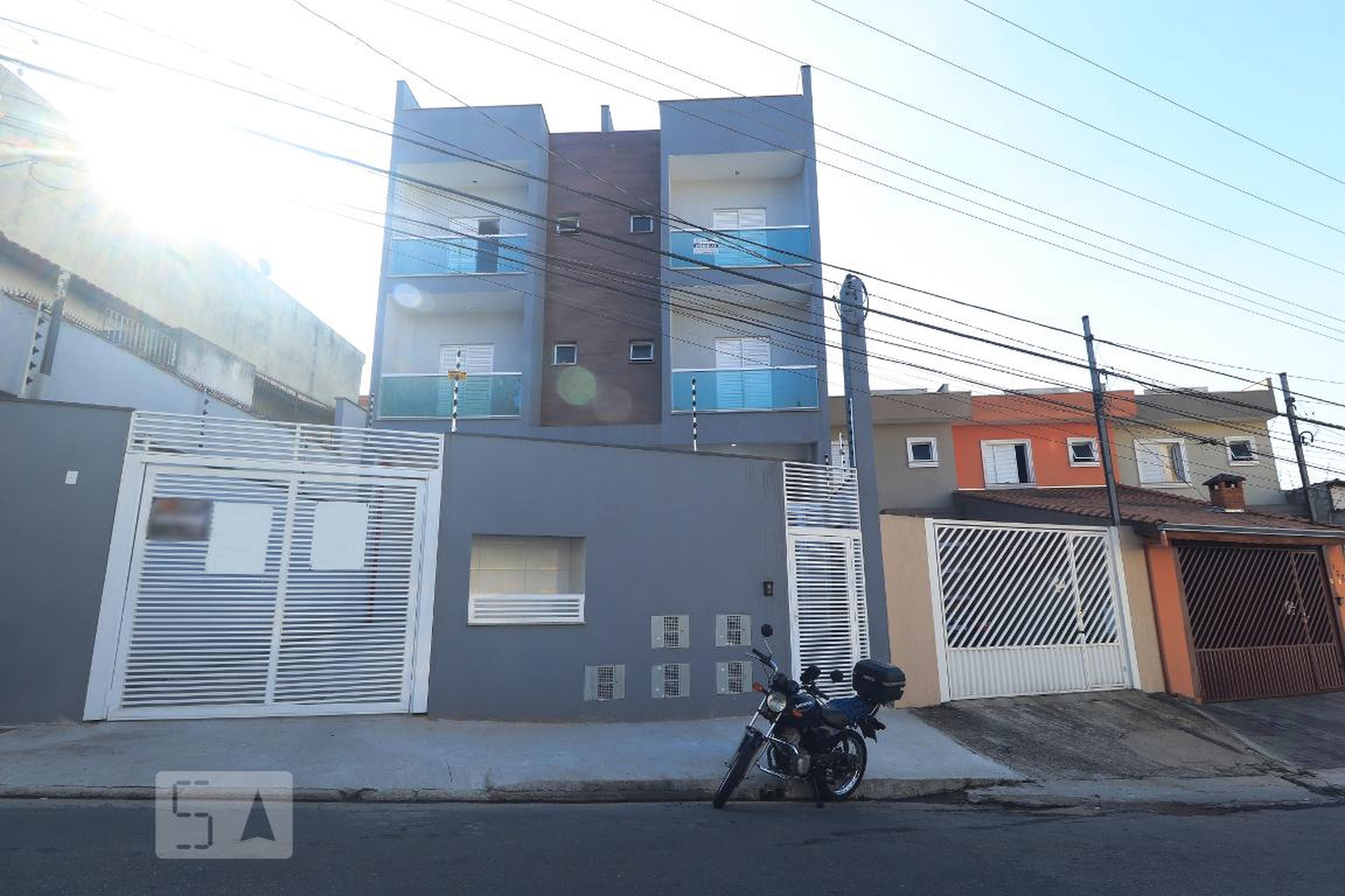 Fachada Condomínio em Rua Betânia, 125