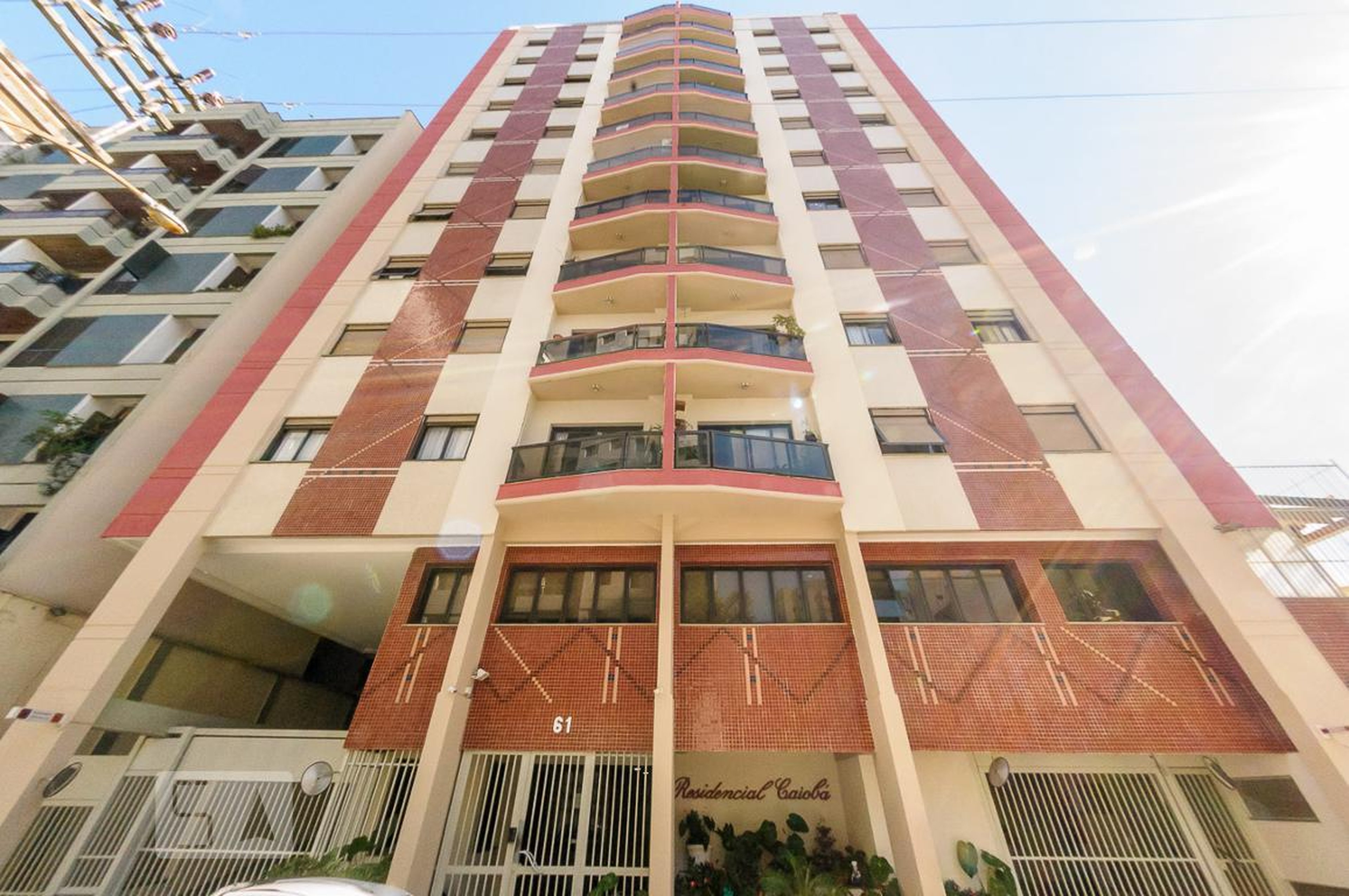 Fachada do Prédio Residencial Caiobá