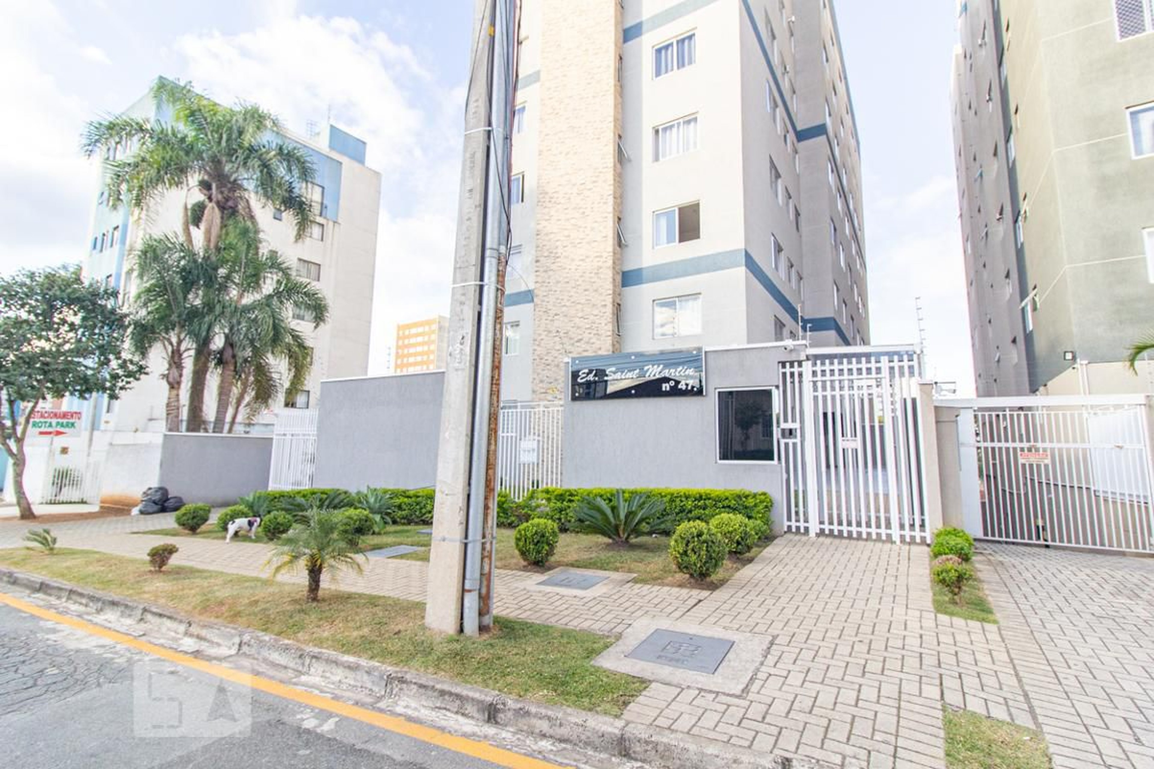 Fachada do Condomínio Edifício Saint Martin