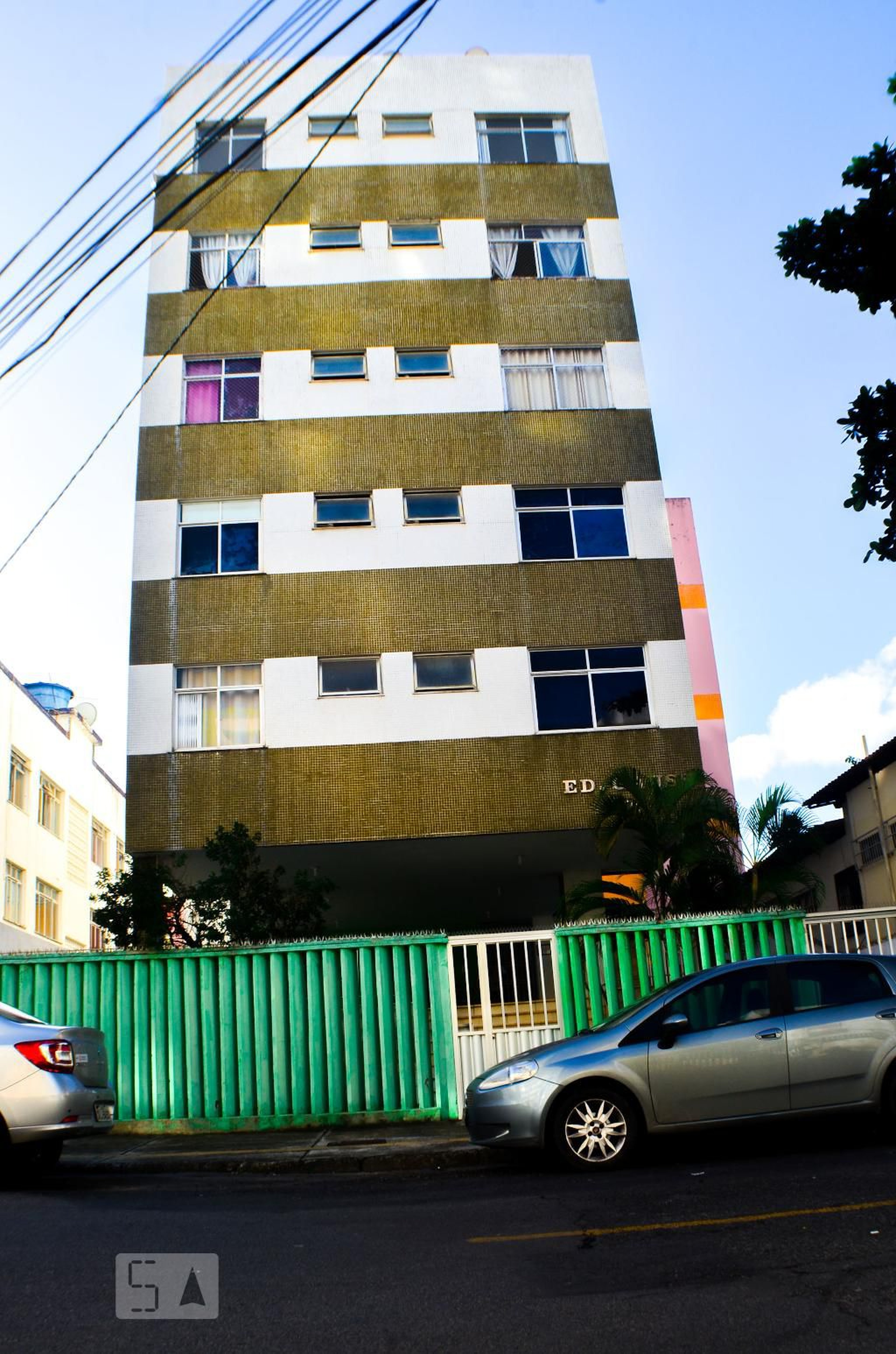 Fachada Condomínio em Rua Território do Rio Branco, 175