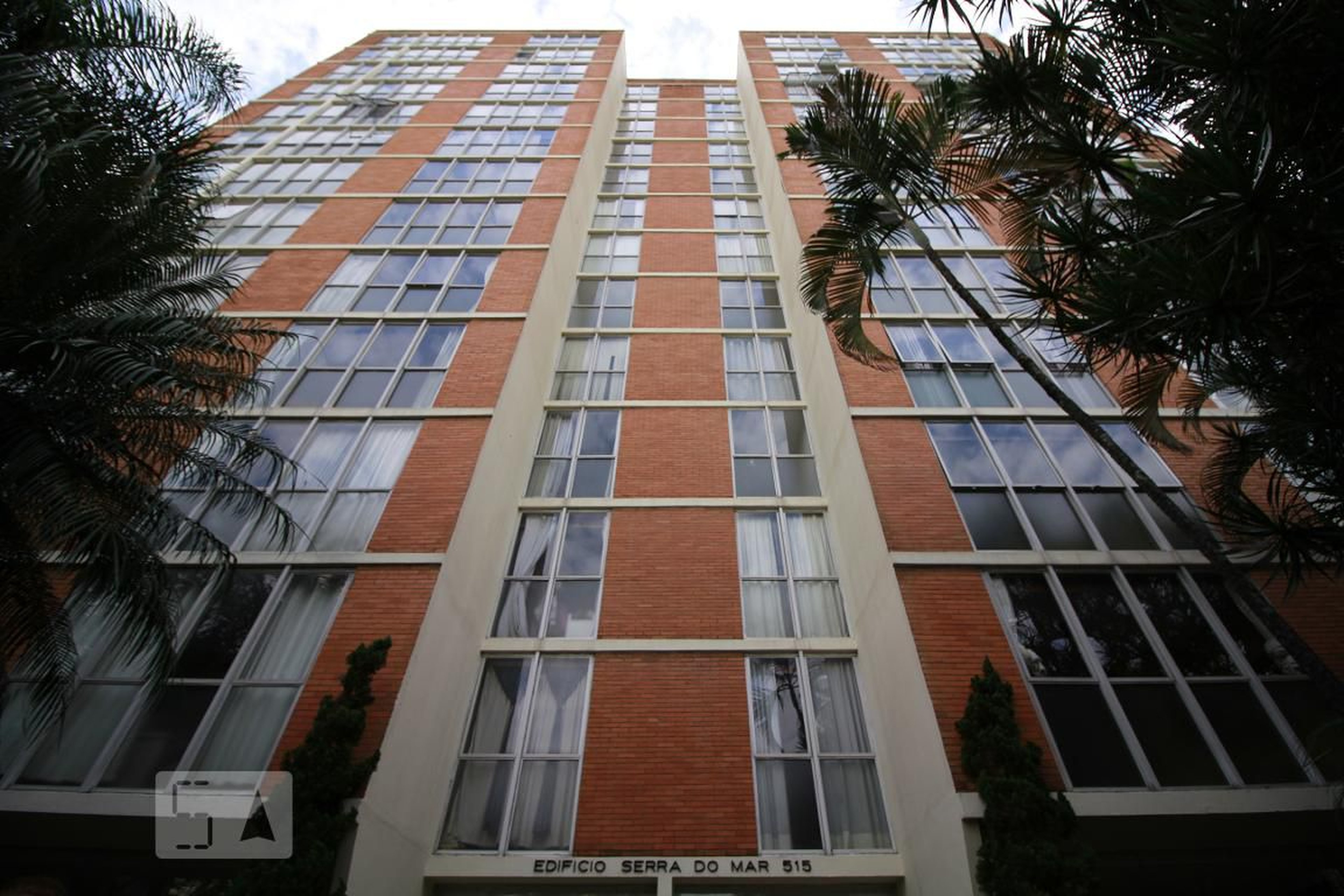 Fachada do Condomínio Edificio Serra do Mar