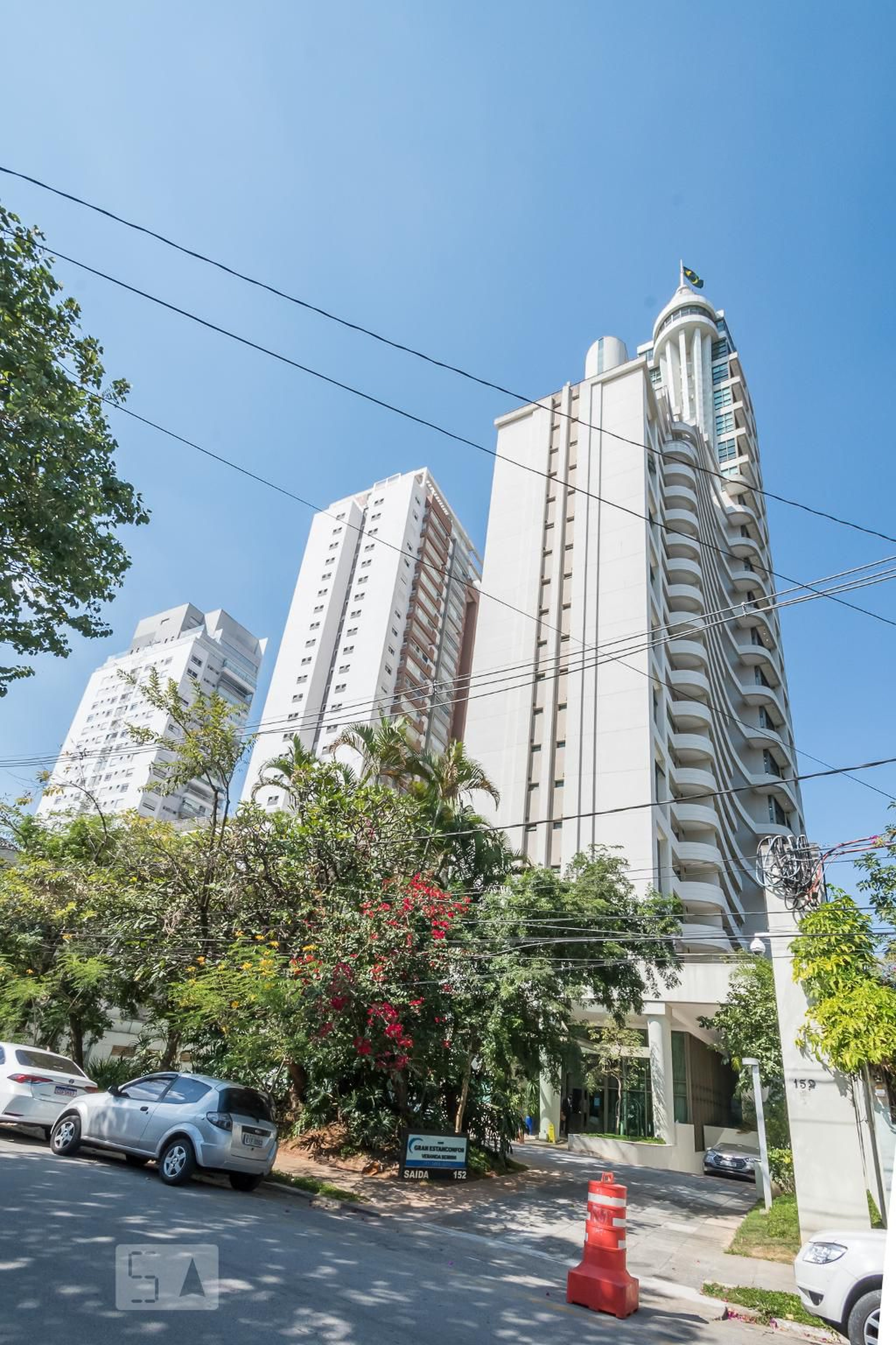 Fachada Condomínio Gran Estanconfor Veranda Berrini