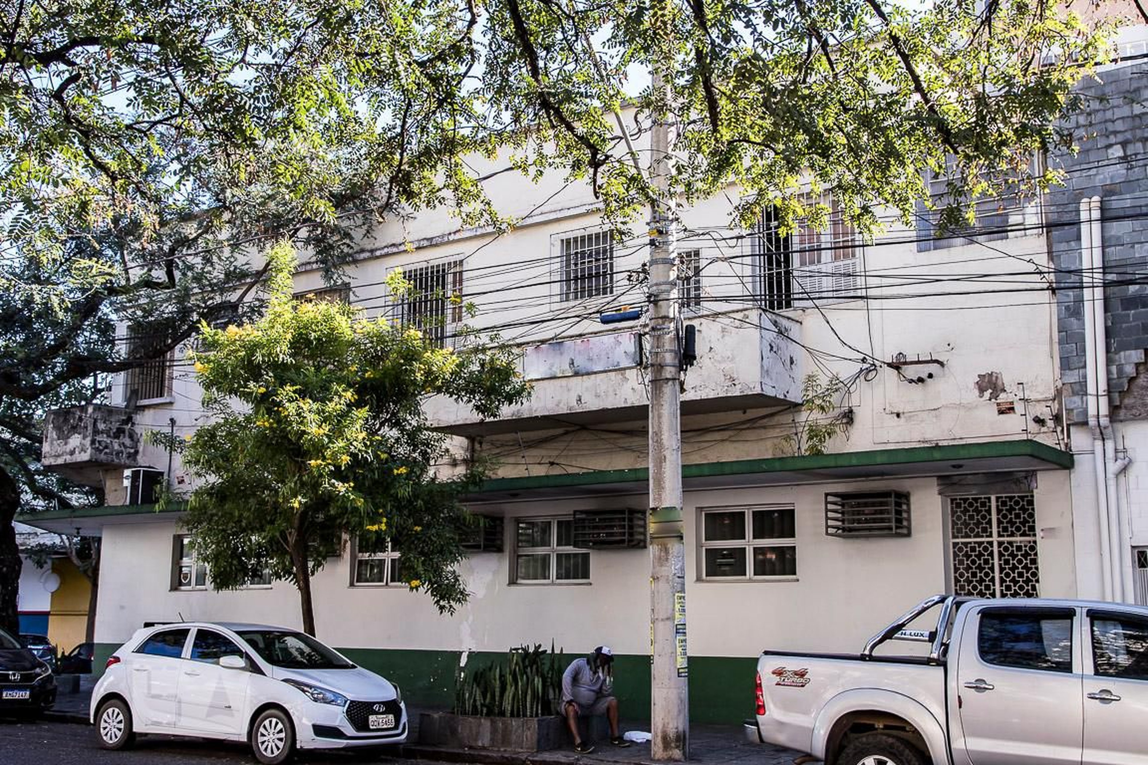 Fachada Condomínio em Rua dos Tupis, 1592