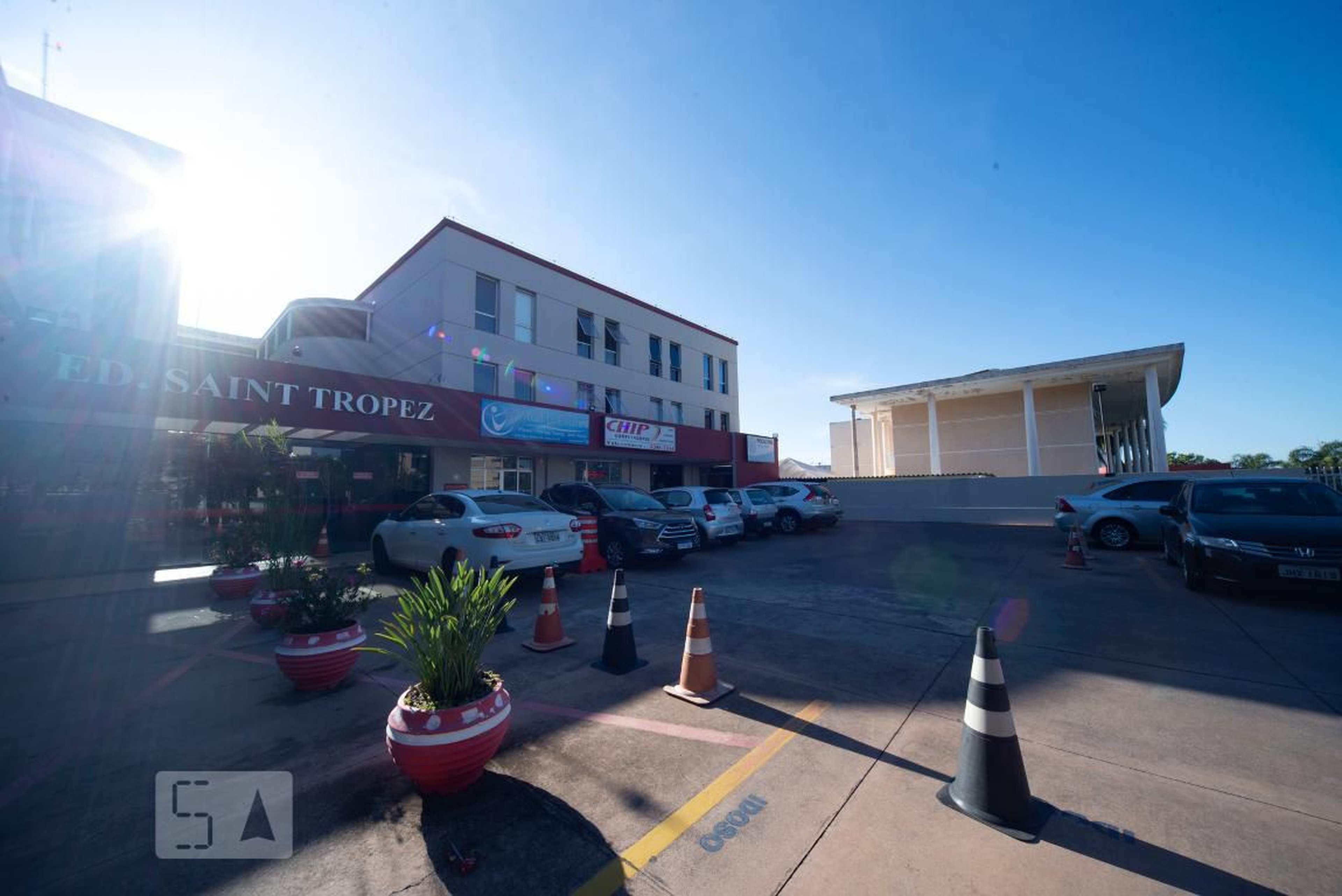 Fachada Condomínio em Qmsw 5 Lote 7 Bloco H, 7