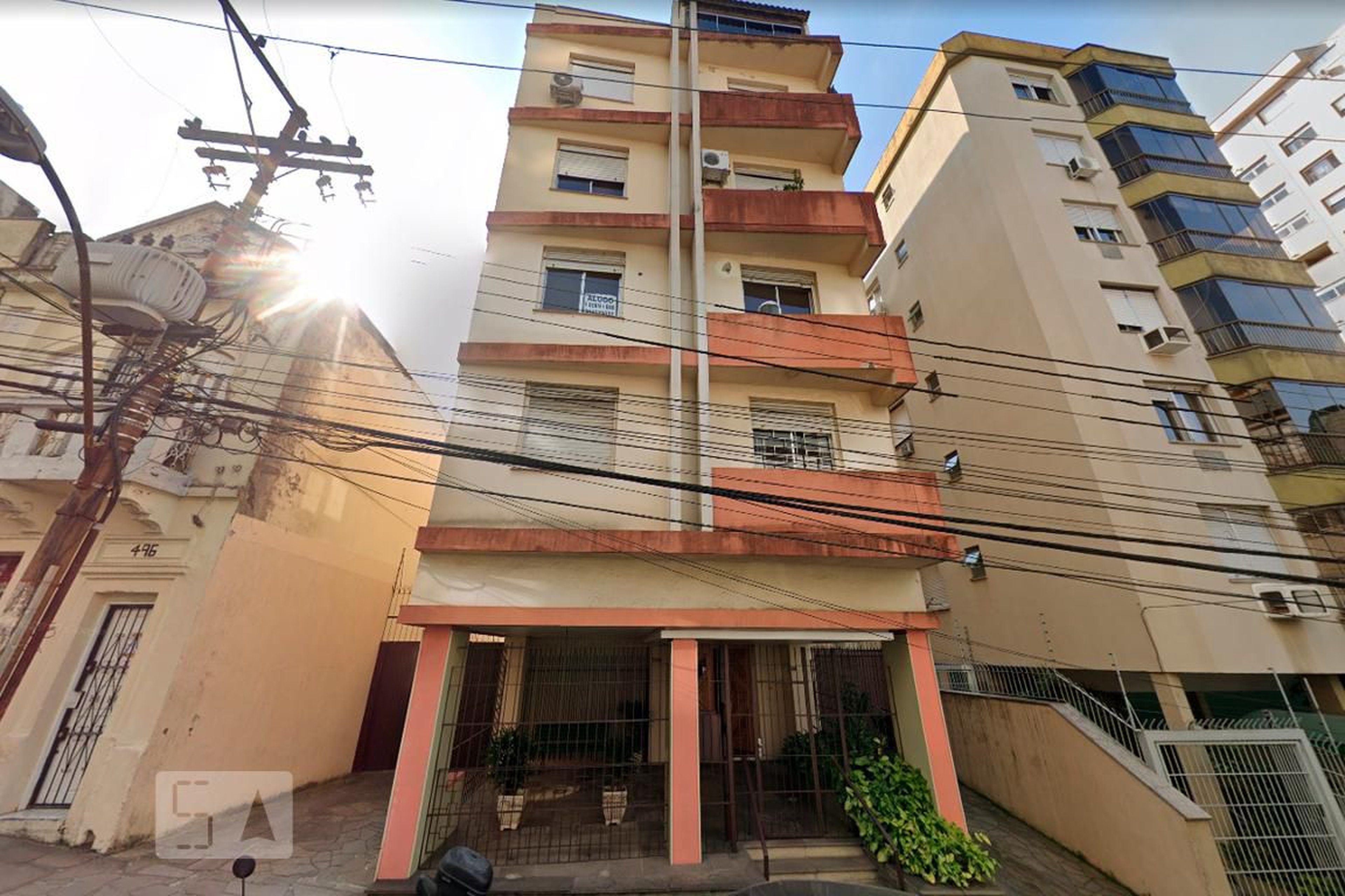 Fachada do Condomínio Condomínio Barros Cassal