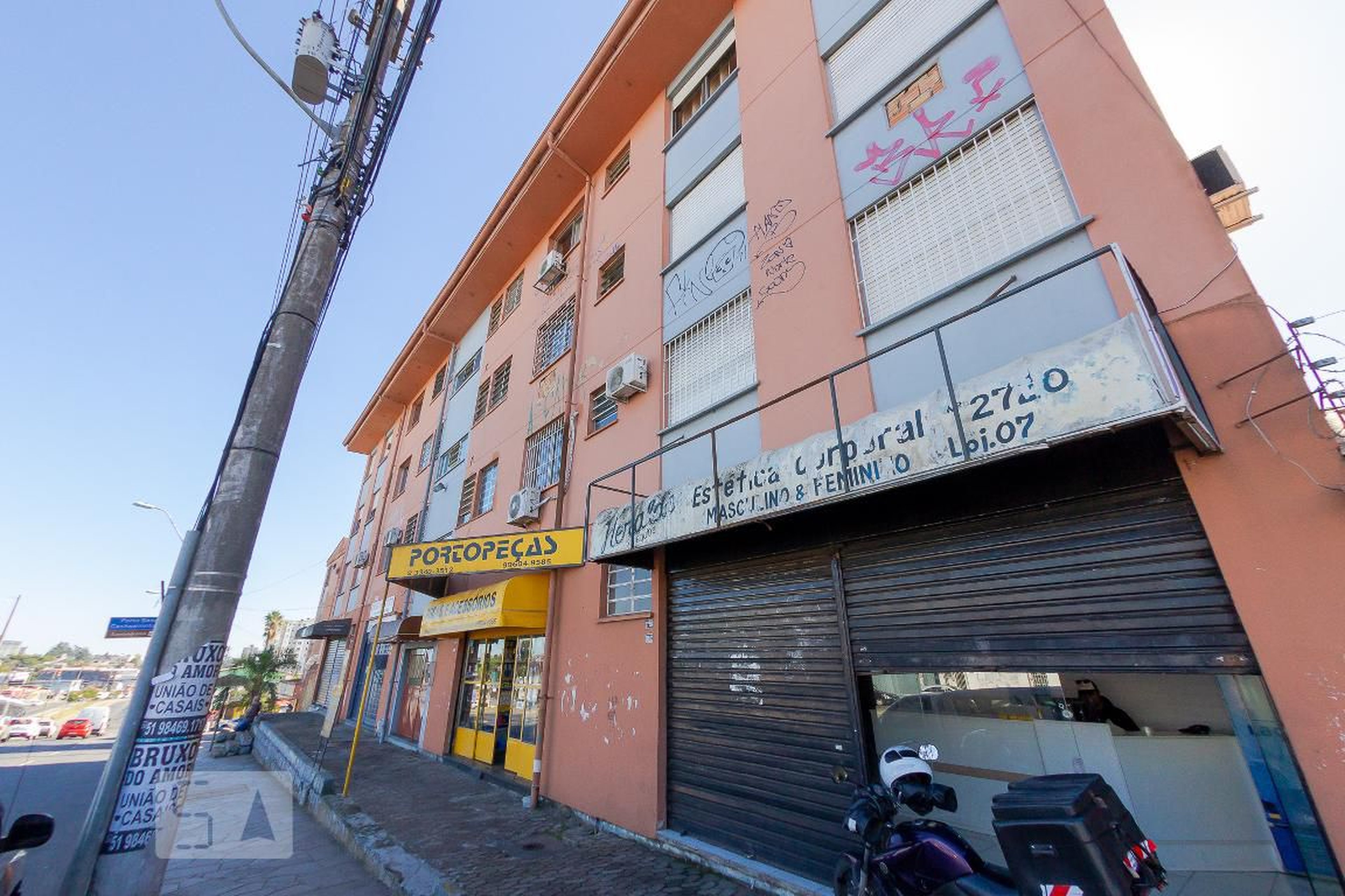 Fachada do Prédio Condomínio Conjunto Residencial Parque das Flores