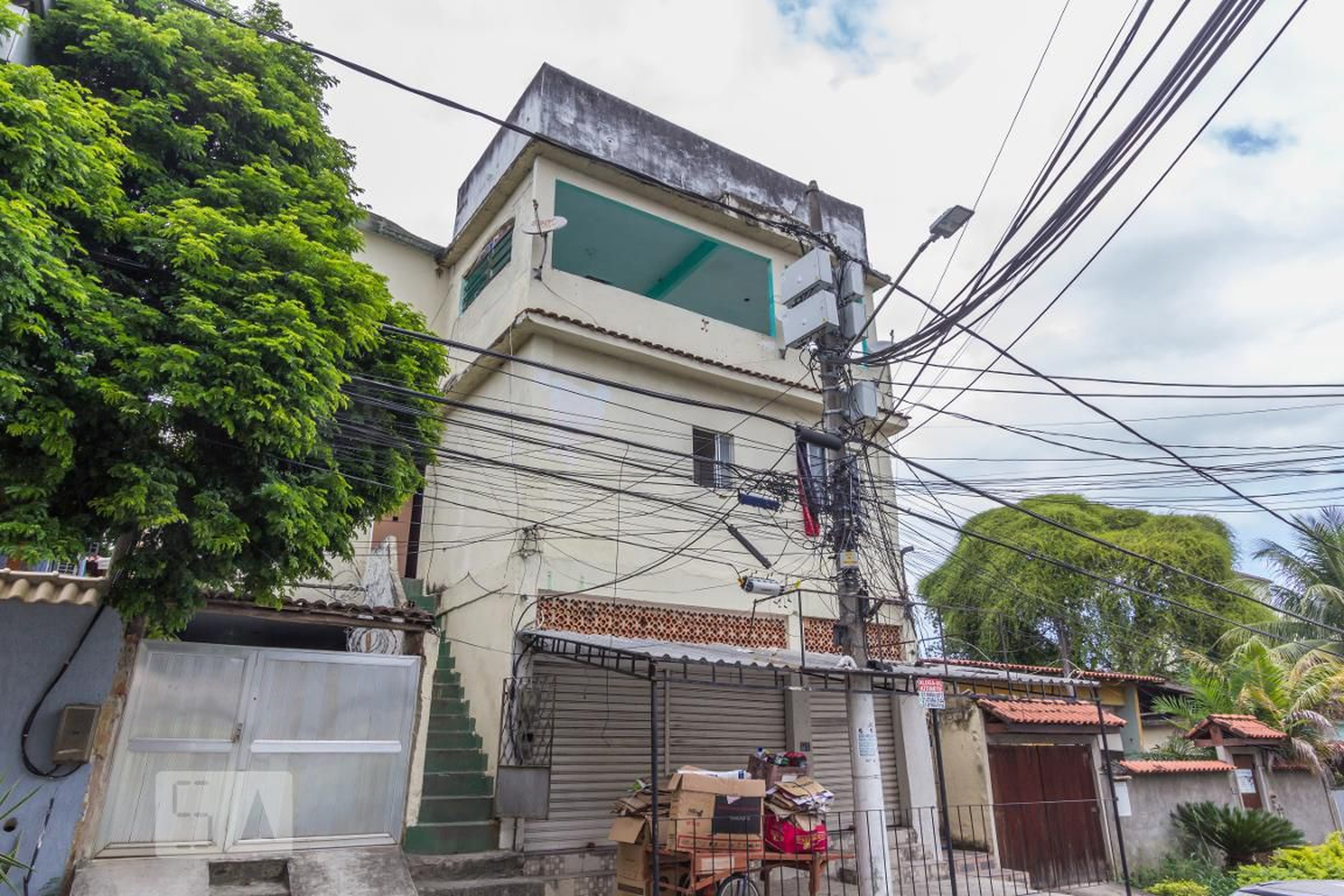 Fachada Condomínio em Rua Androcles, Lote 24