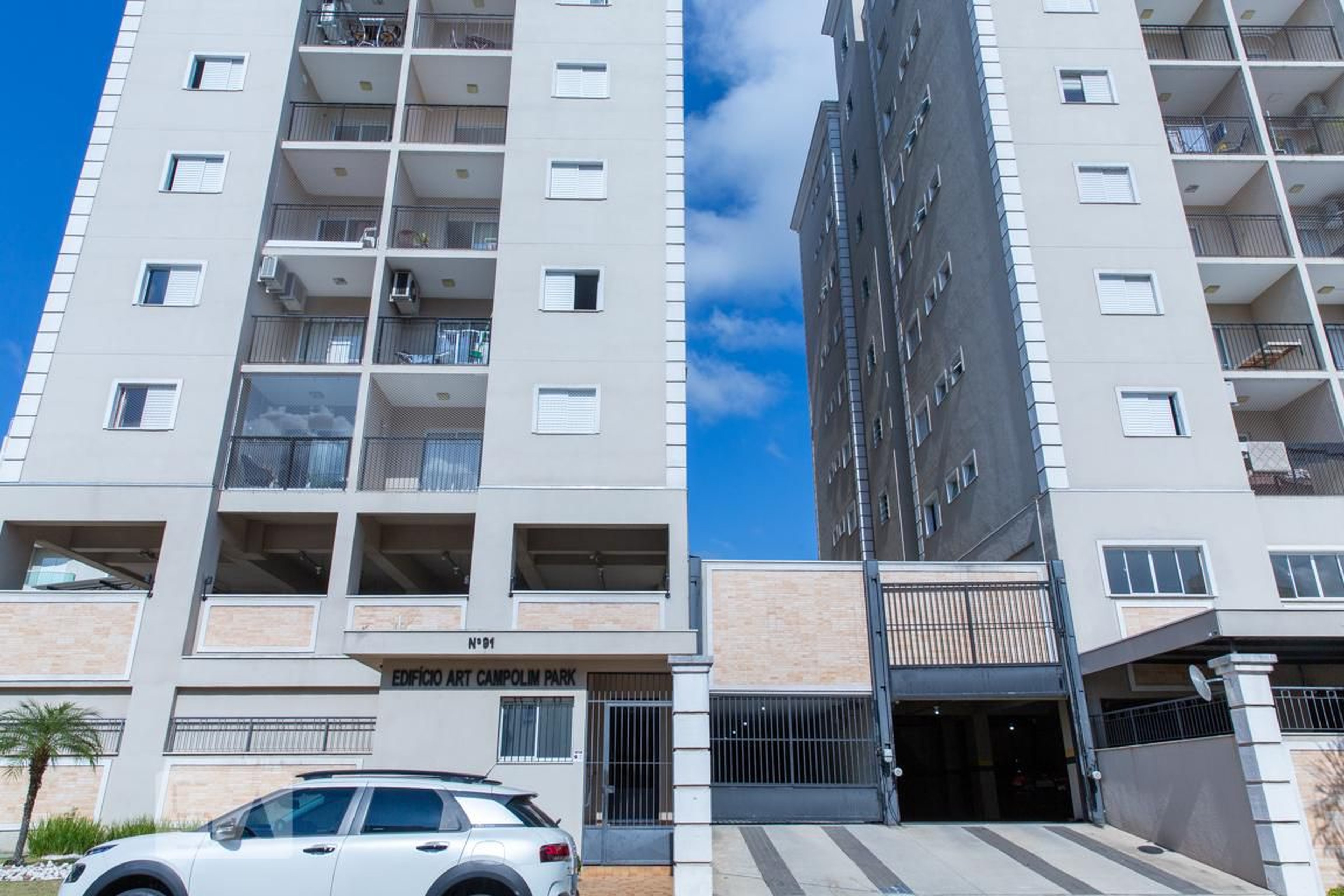 Fachada Condomínio Art Campolim