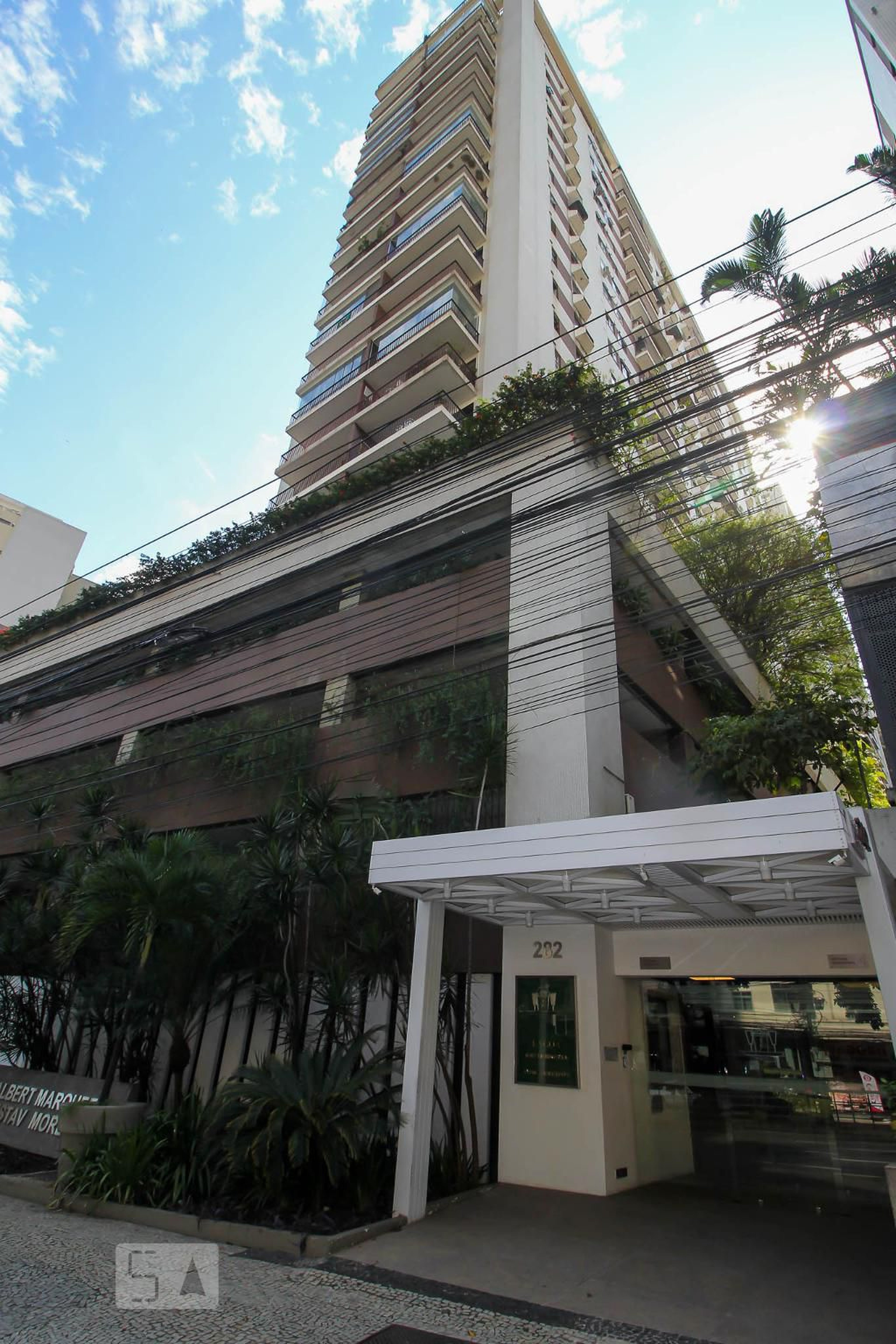 Fachada do Condomínio Residencial Lagoa