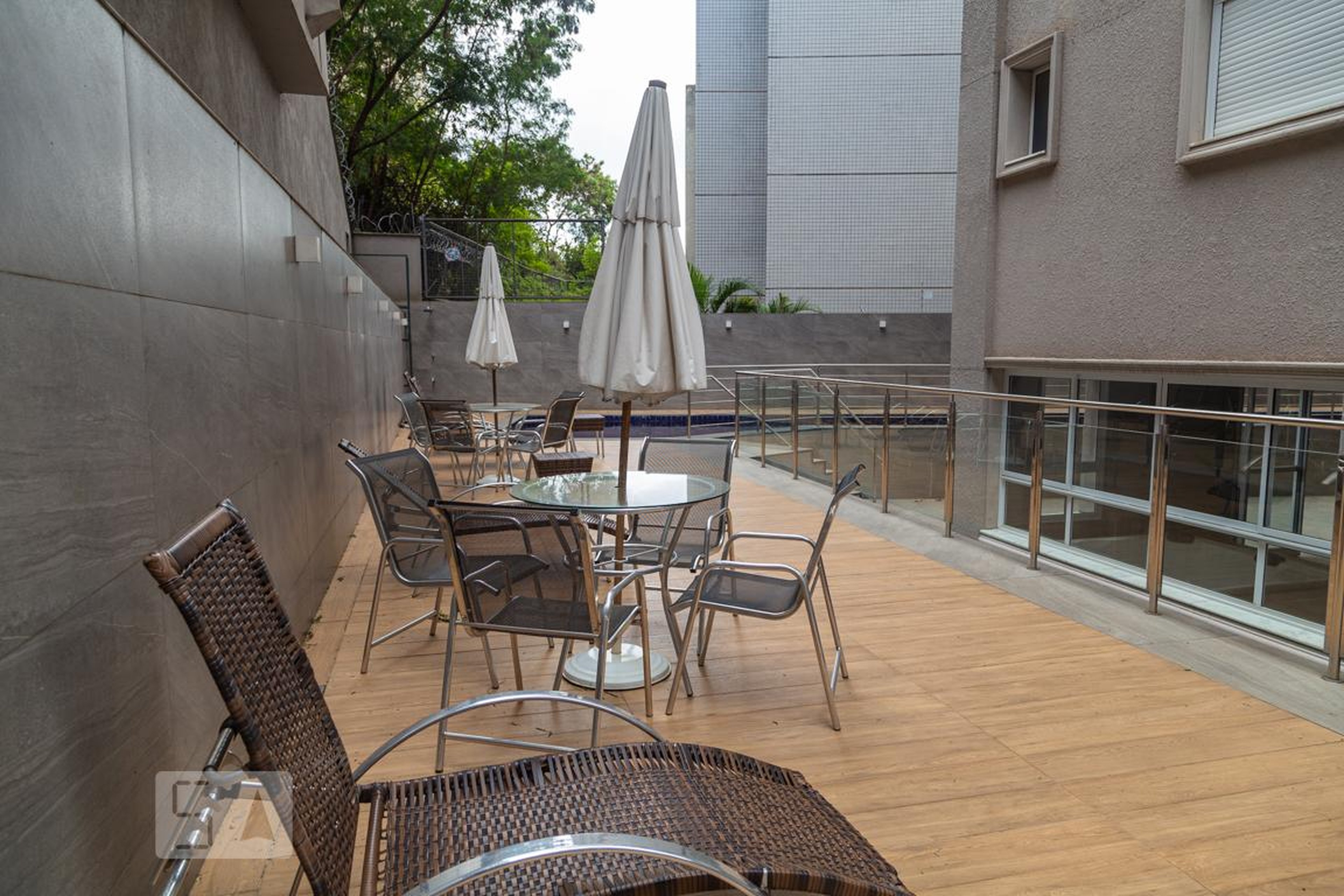 Área da Piscina - Edifício Top Montagne