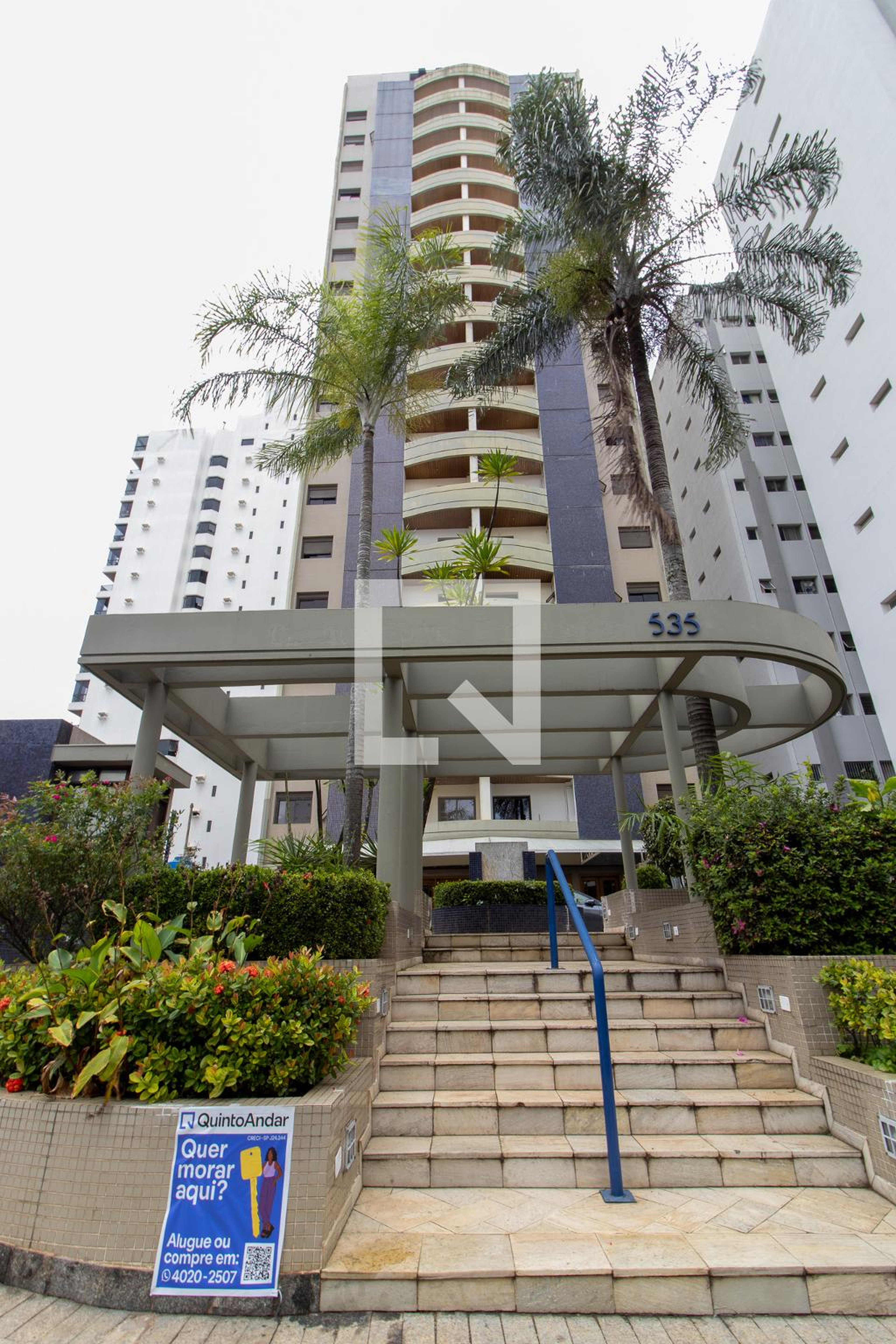 Fachada do Condomínio Edifício Forte Santo Octávio