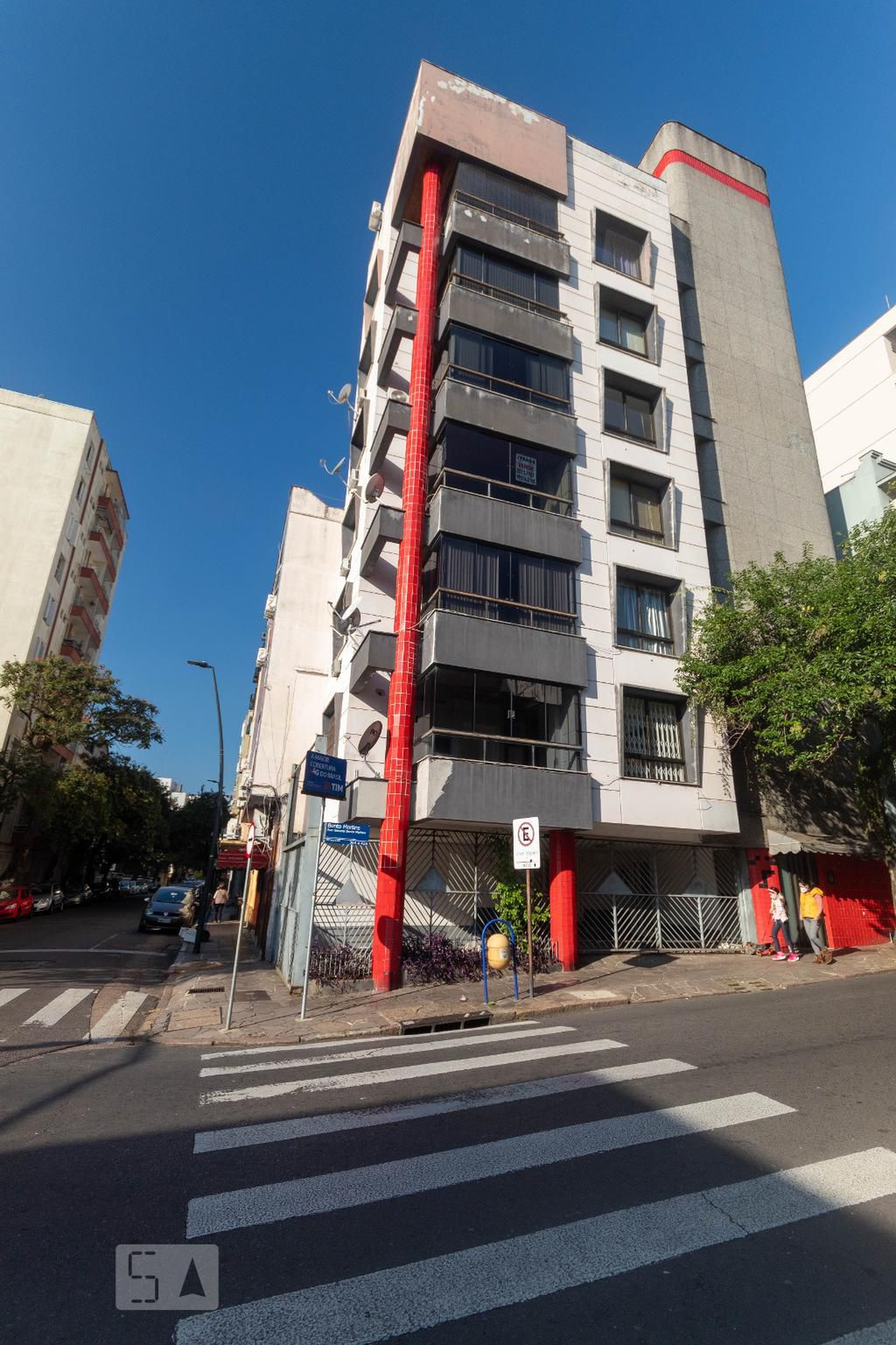 Fachada do Prédio Condomínio em Rua General Bento Martins, 364