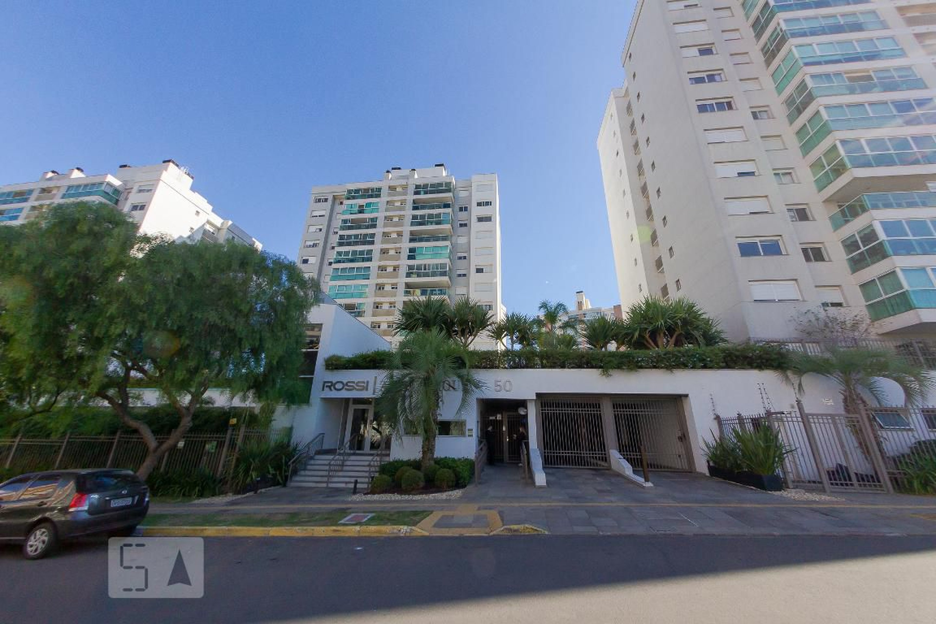 Fachada do Condomínio Condomínio Rossi Arte Parque