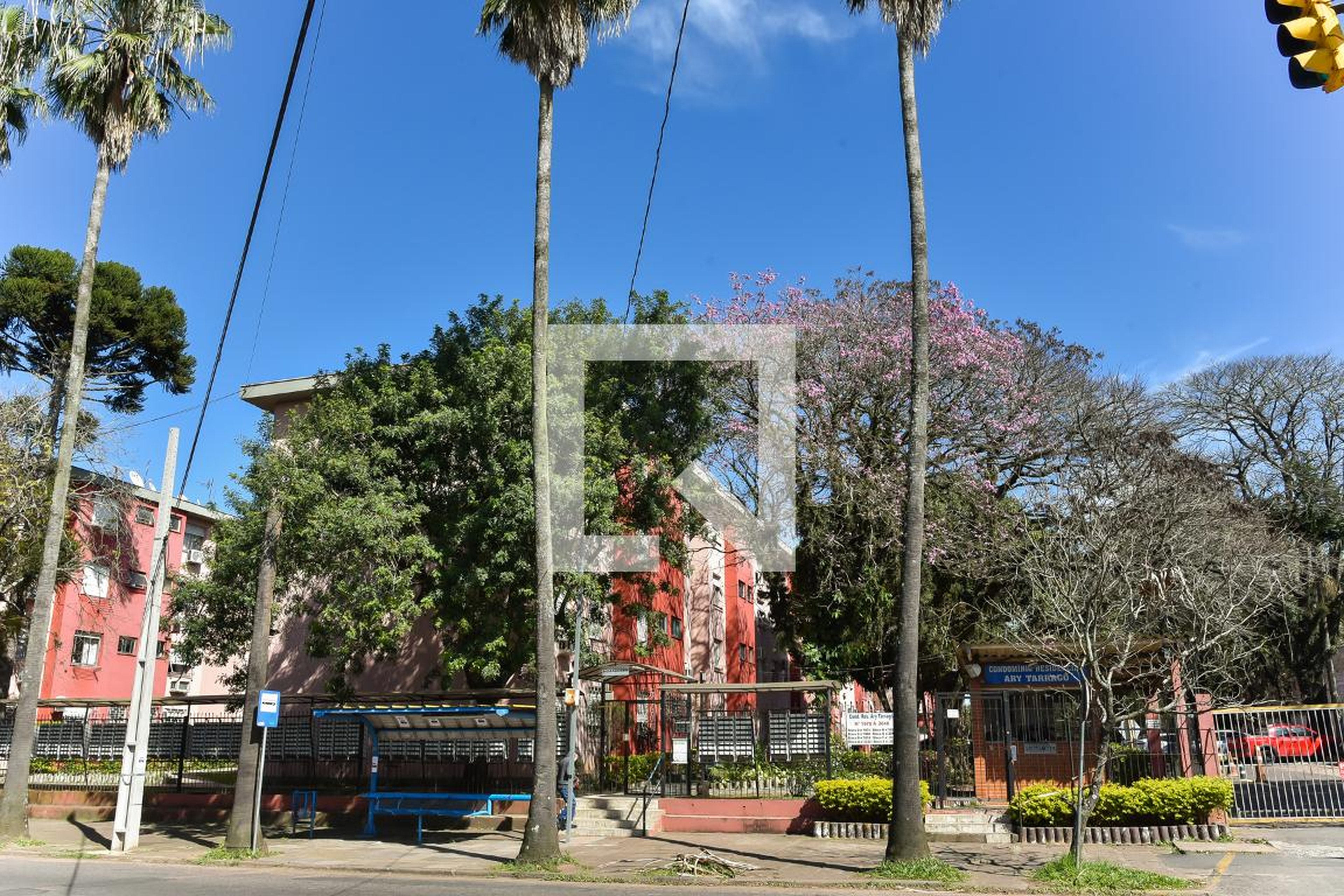 Fachada do Condomínio Residencial Ary Tarrago