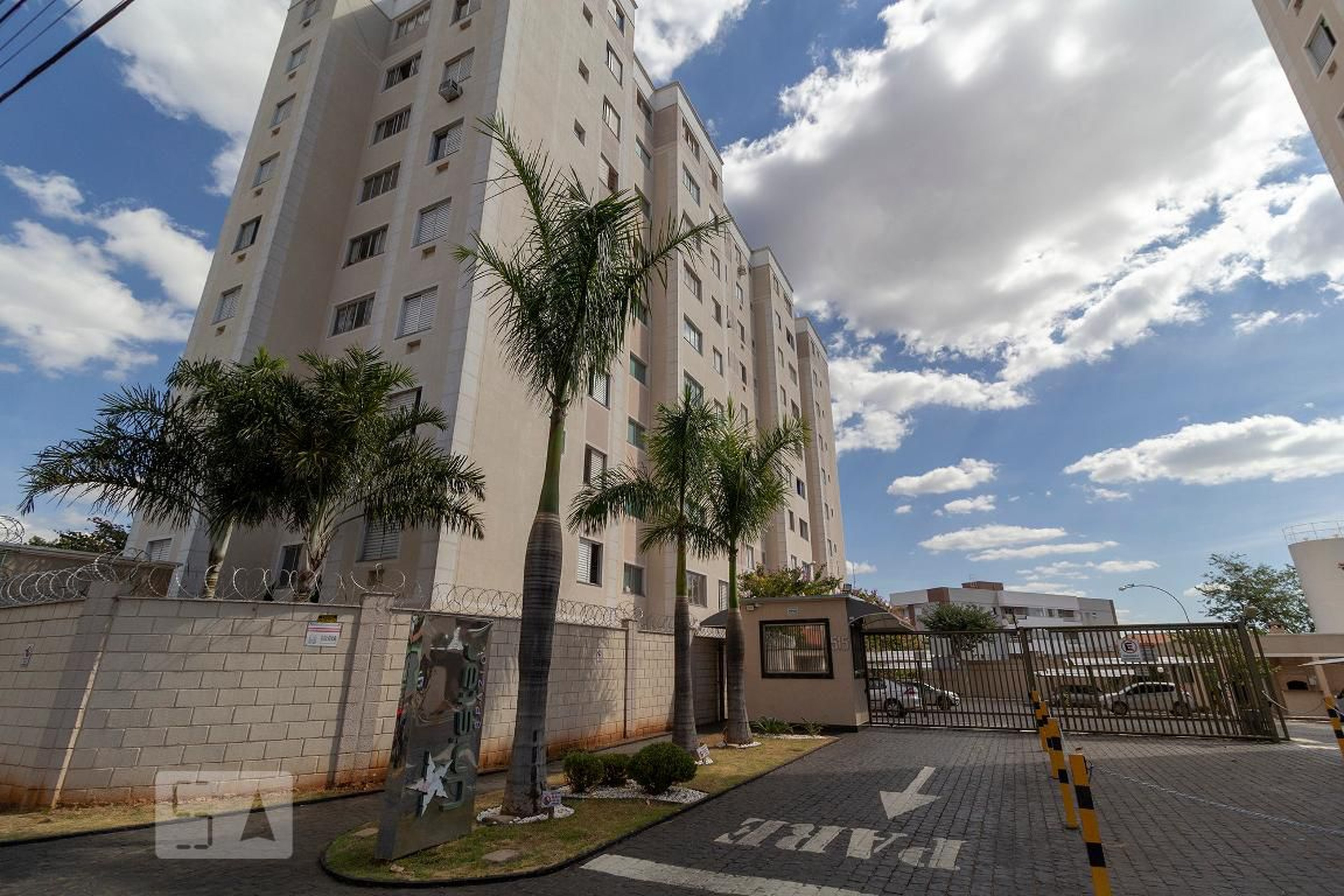 Fachada do Condomínio Condomínio Unistar Spazio