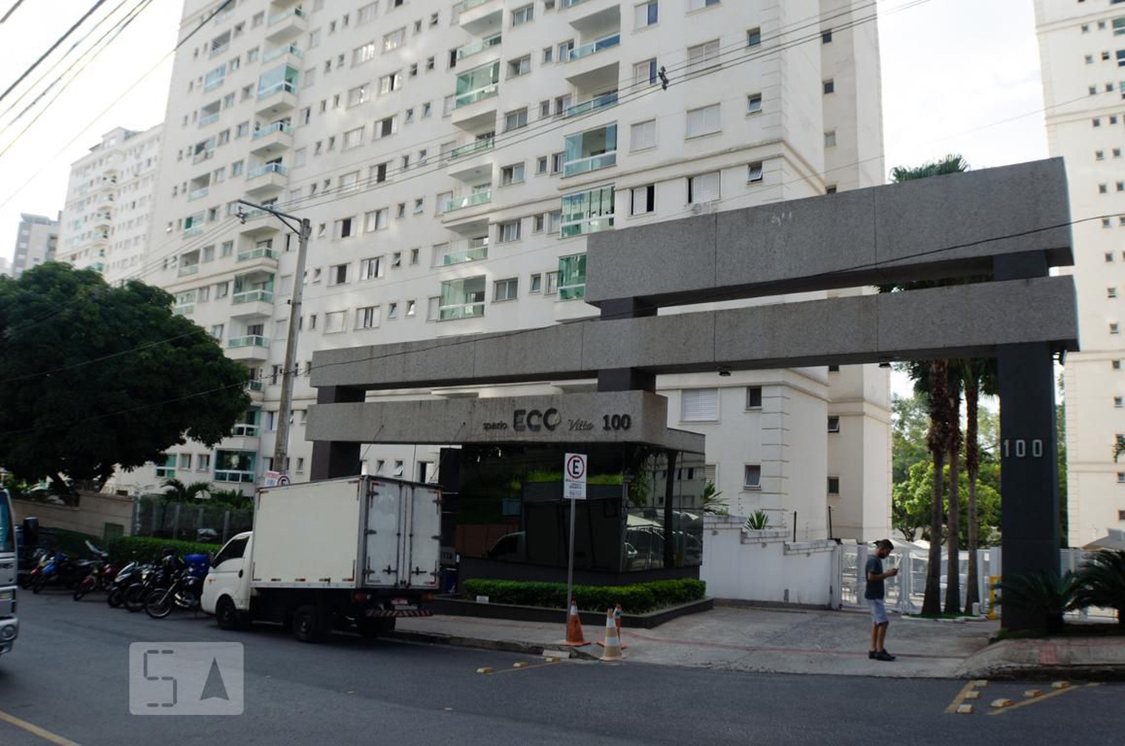 Fachada do Condomínio Condomínio Eco Vitta
