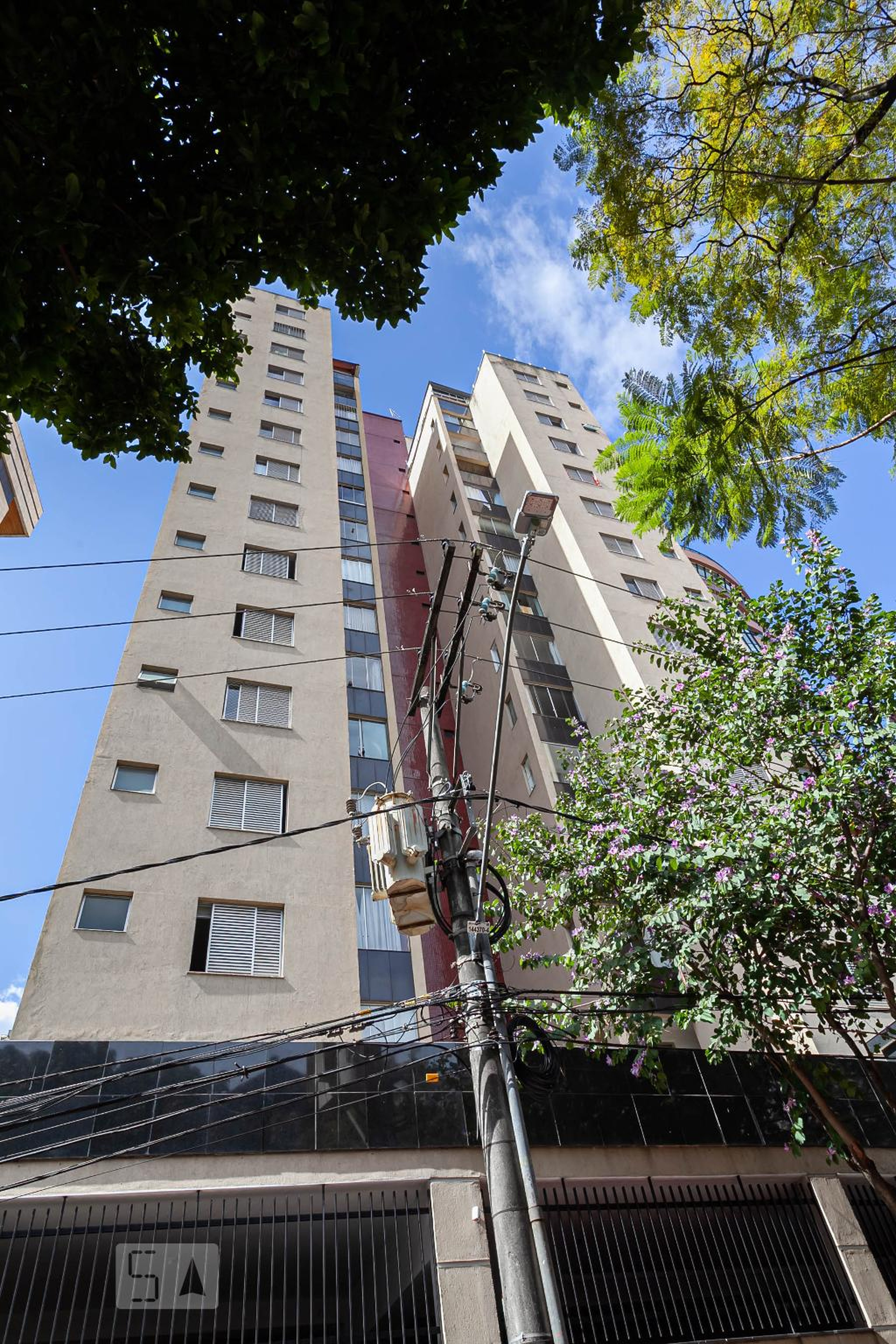 Fachada do prédio Edifício Jardim Califórnia