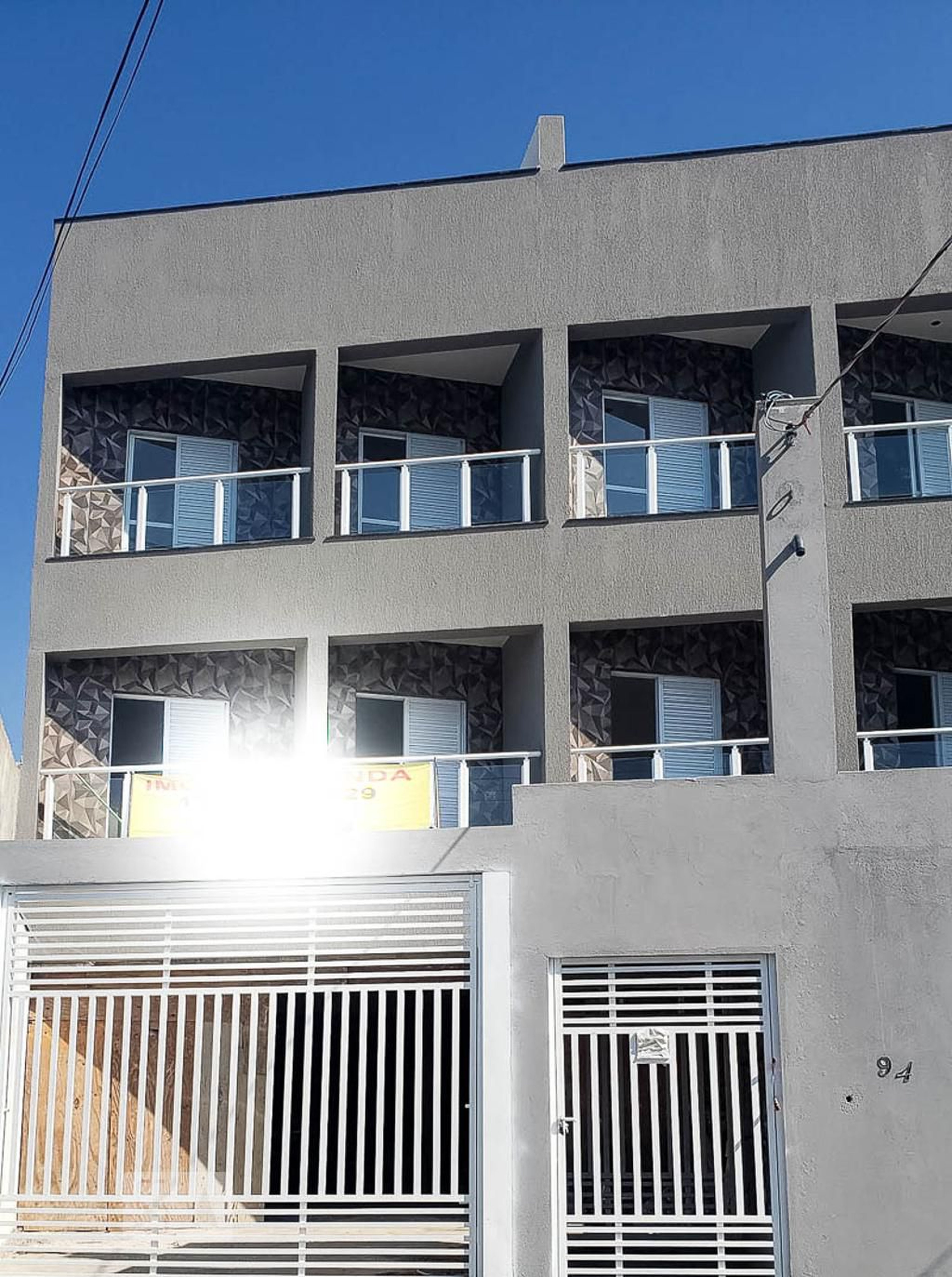 Fachada do Prédio Condomínio Bloco Gama